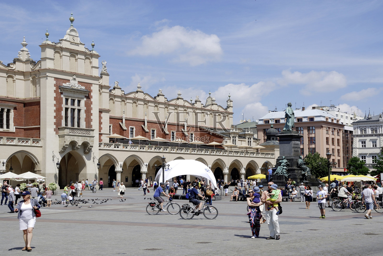 波兰克拉科夫布料馆照片摄影图片
