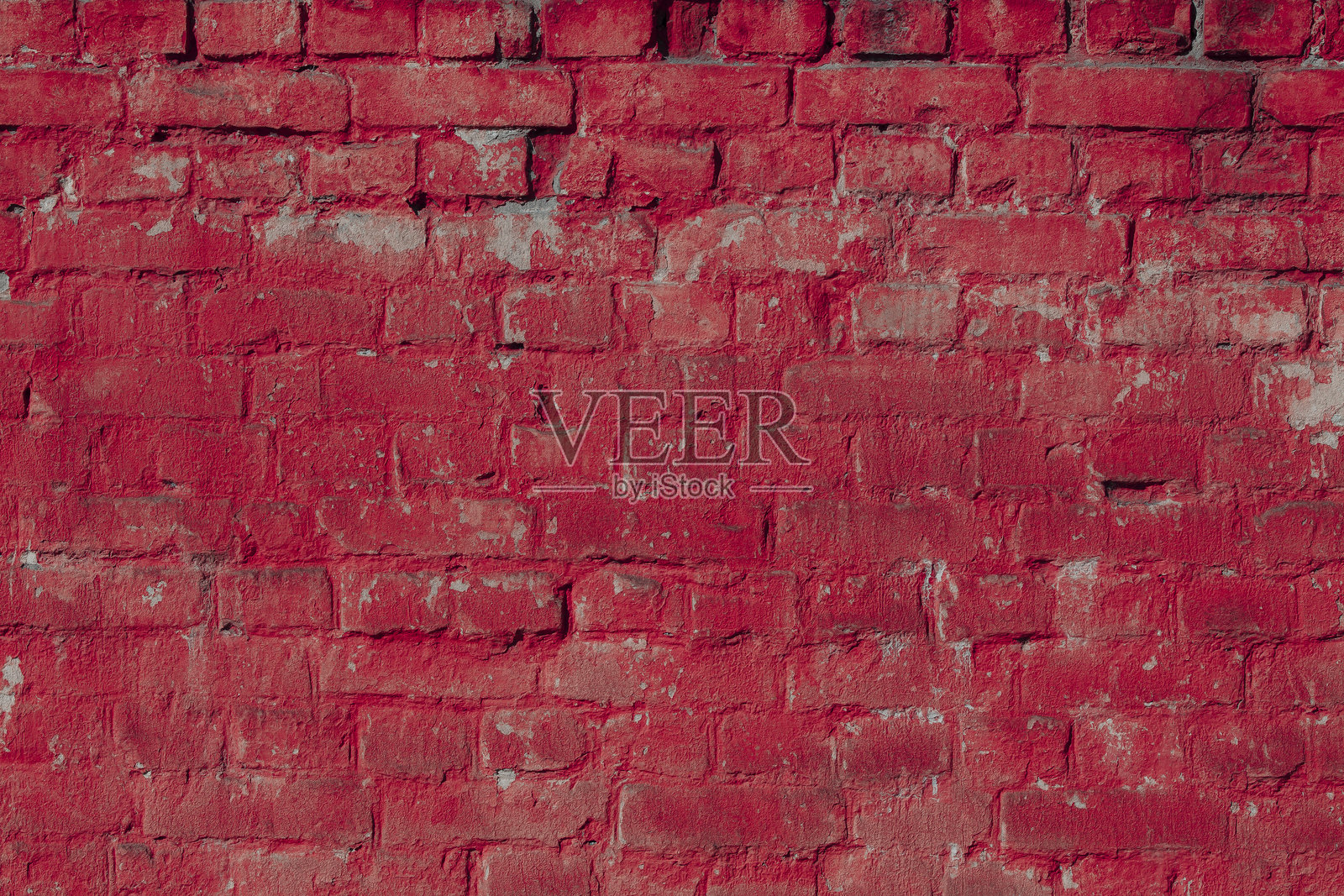 破旧的红砖墙。可以用作背景或海报。照片摄影图片