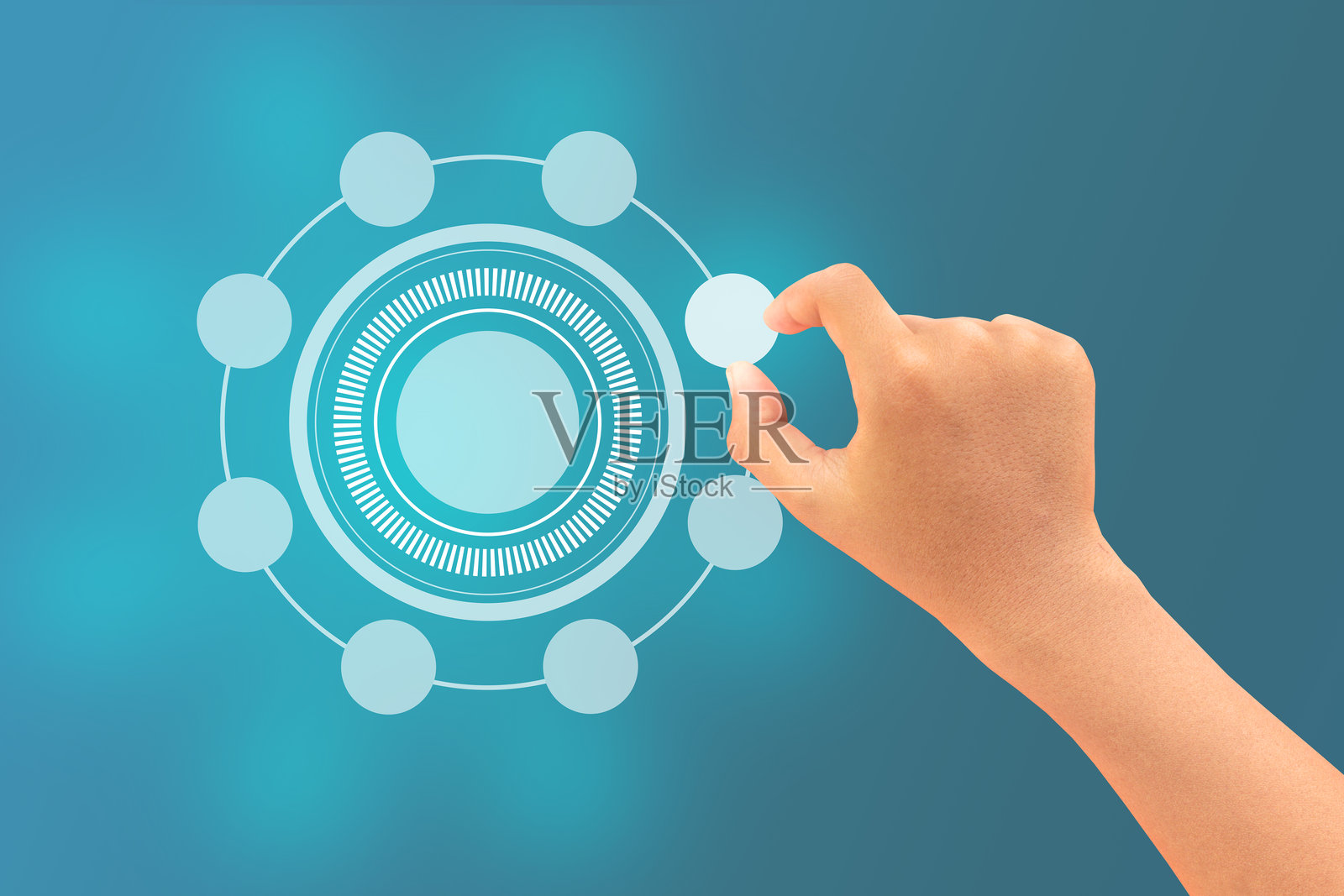 阿尔法世代触摸数字科技界面照片摄影图片