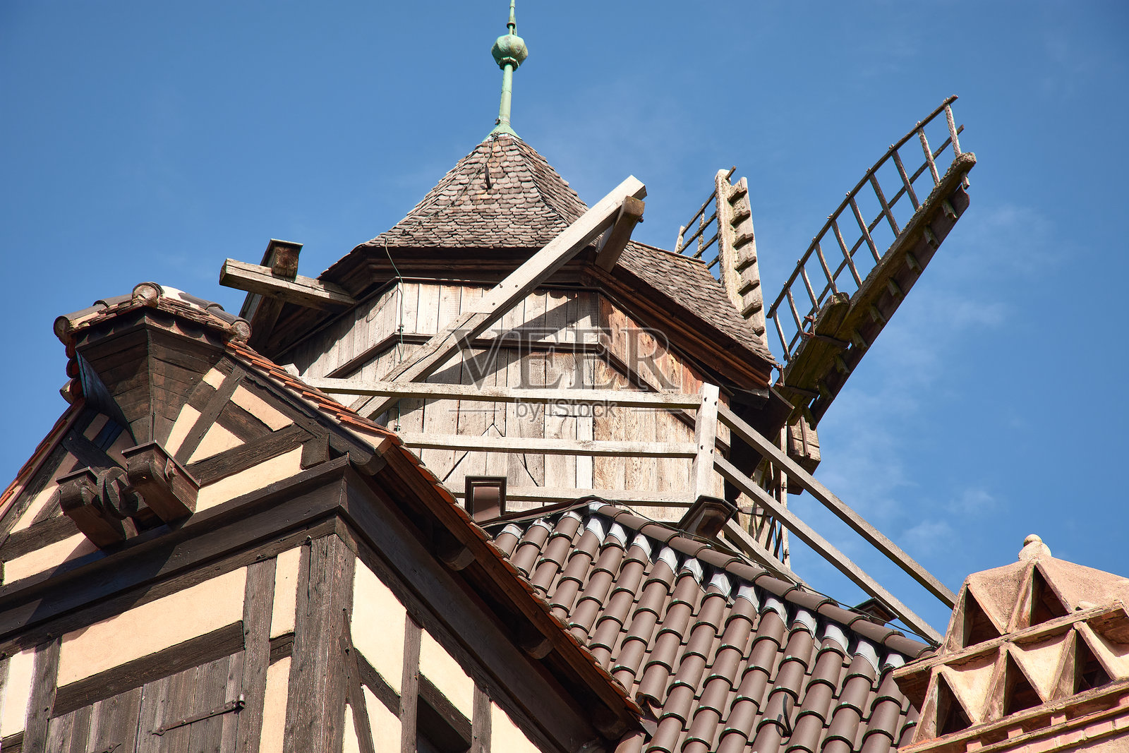 位于法国阿尔萨斯地区的上柯尼斯堡城堡照片摄影图片