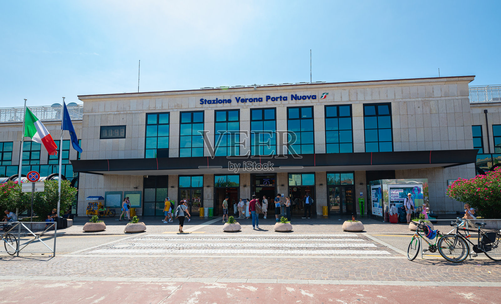 意大利维罗纳火车站照片摄影图片