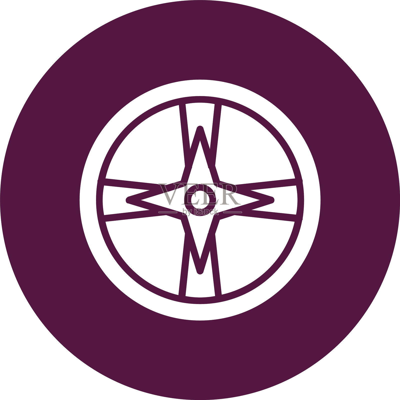 儿童游戏字形圆圈图标插画图片素材