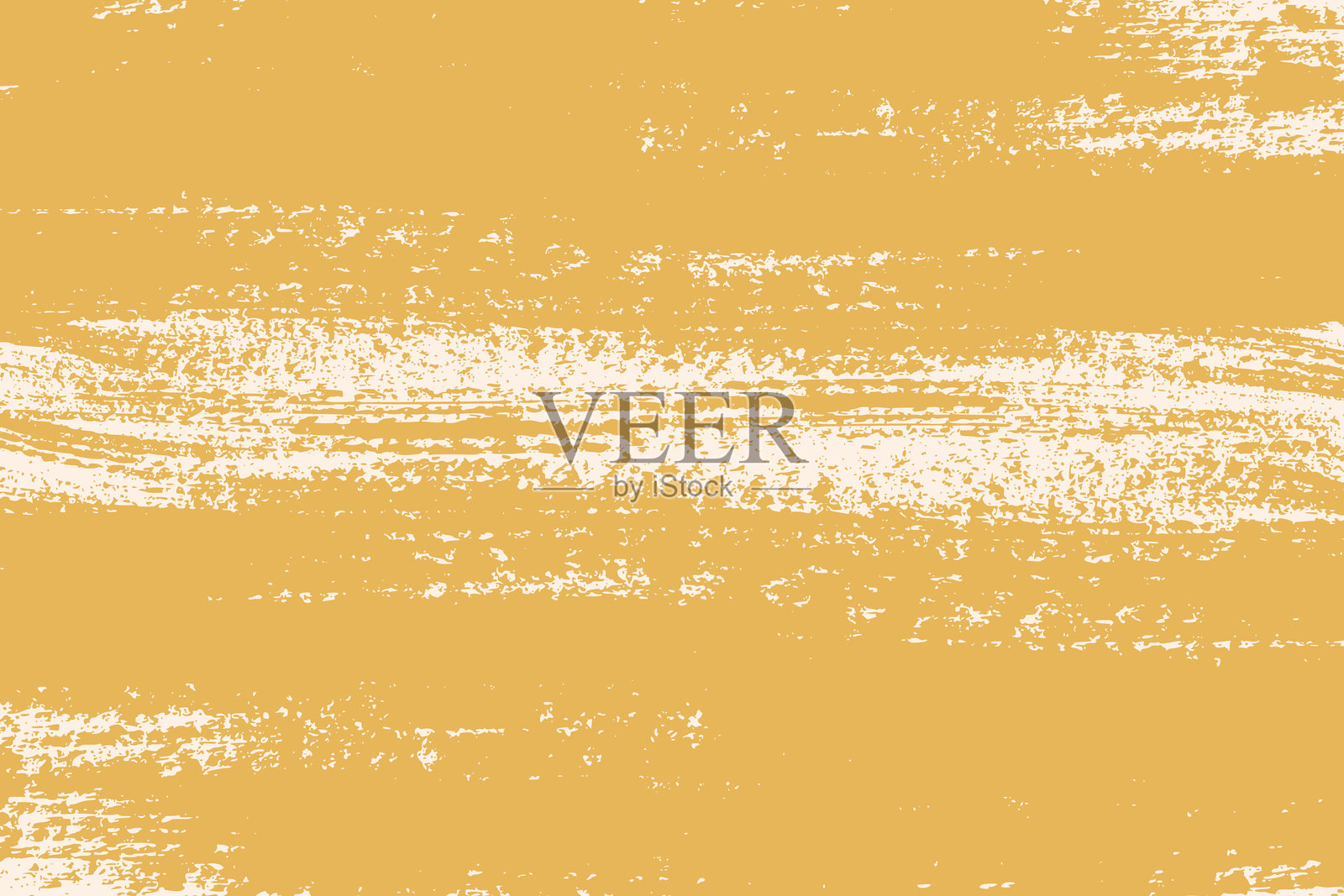 黄色垃圾心疼纹理背景。粗笔触肮脏的背景插画图片素材