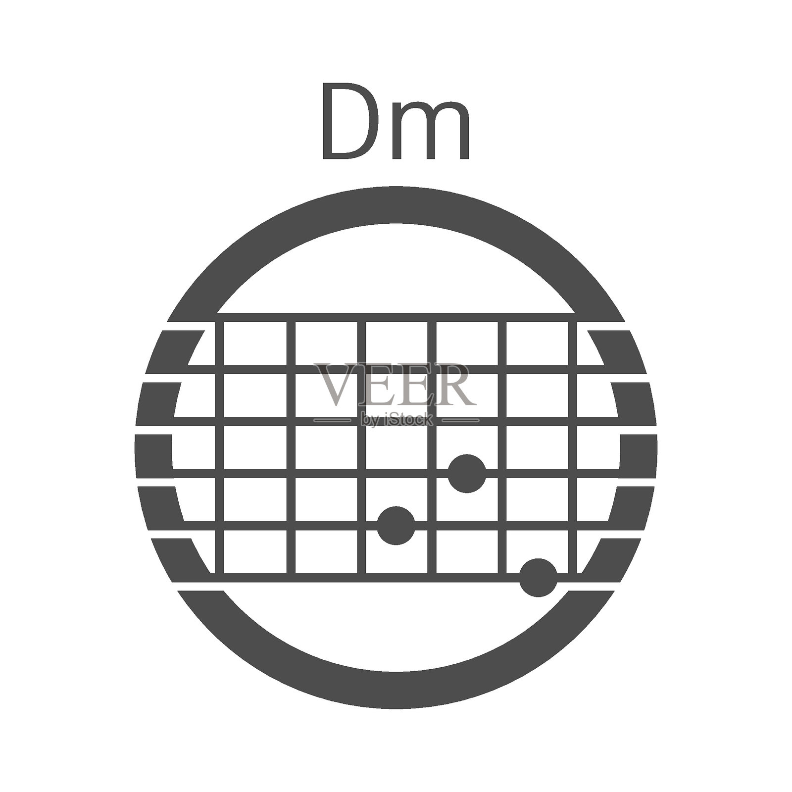 吉他和弦图标设计插画图片素材