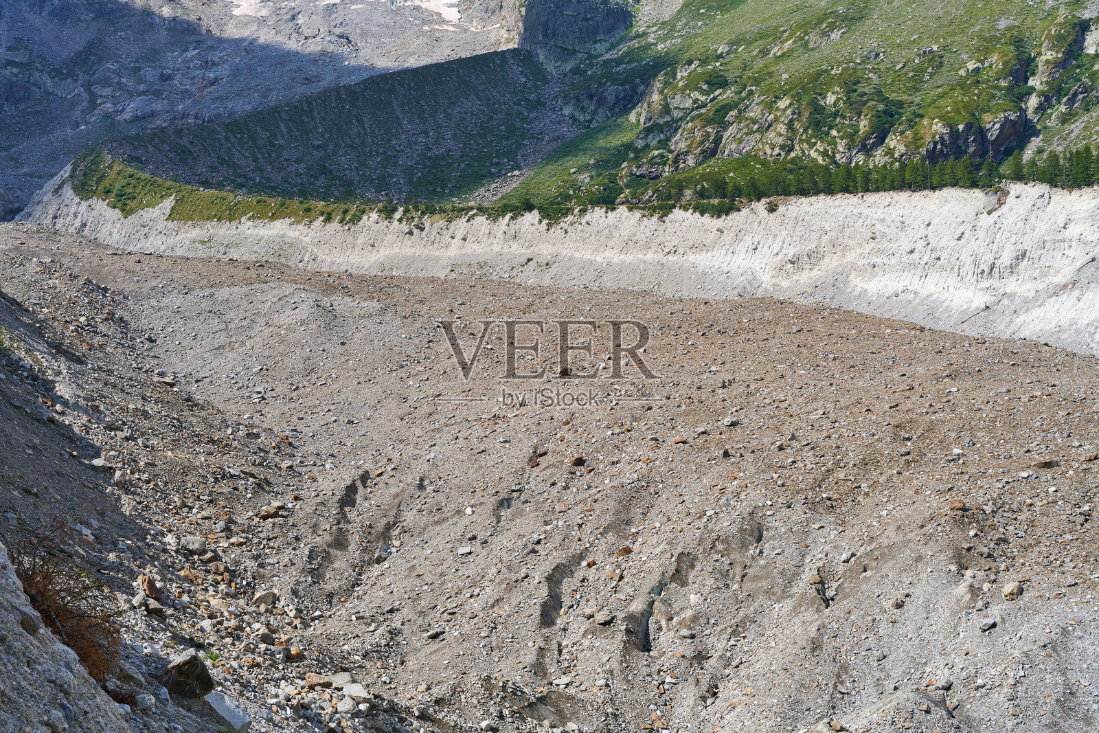 冰川冰碛照片摄影图片