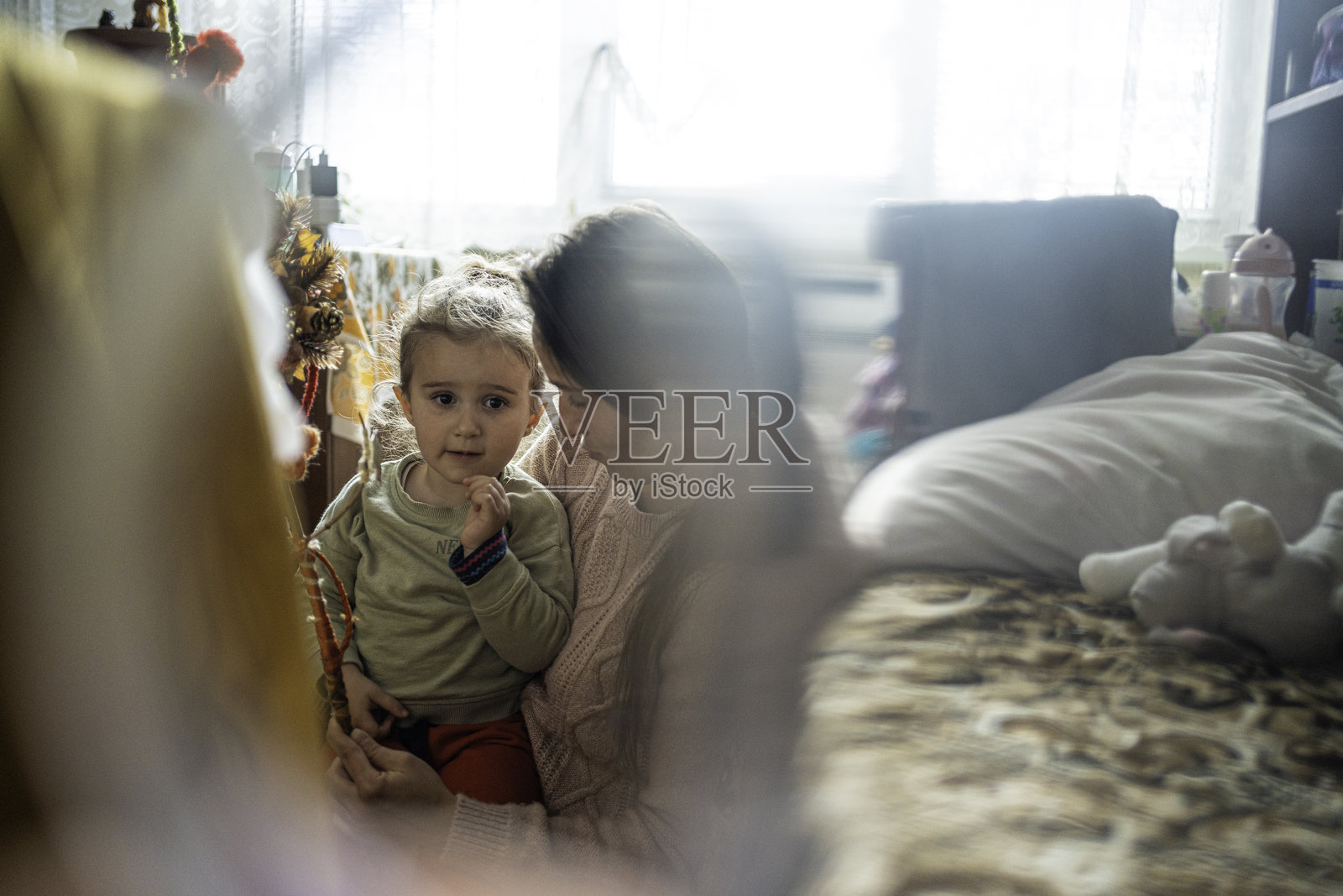 新年的家庭团聚和Survakane仪式。照片摄影图片