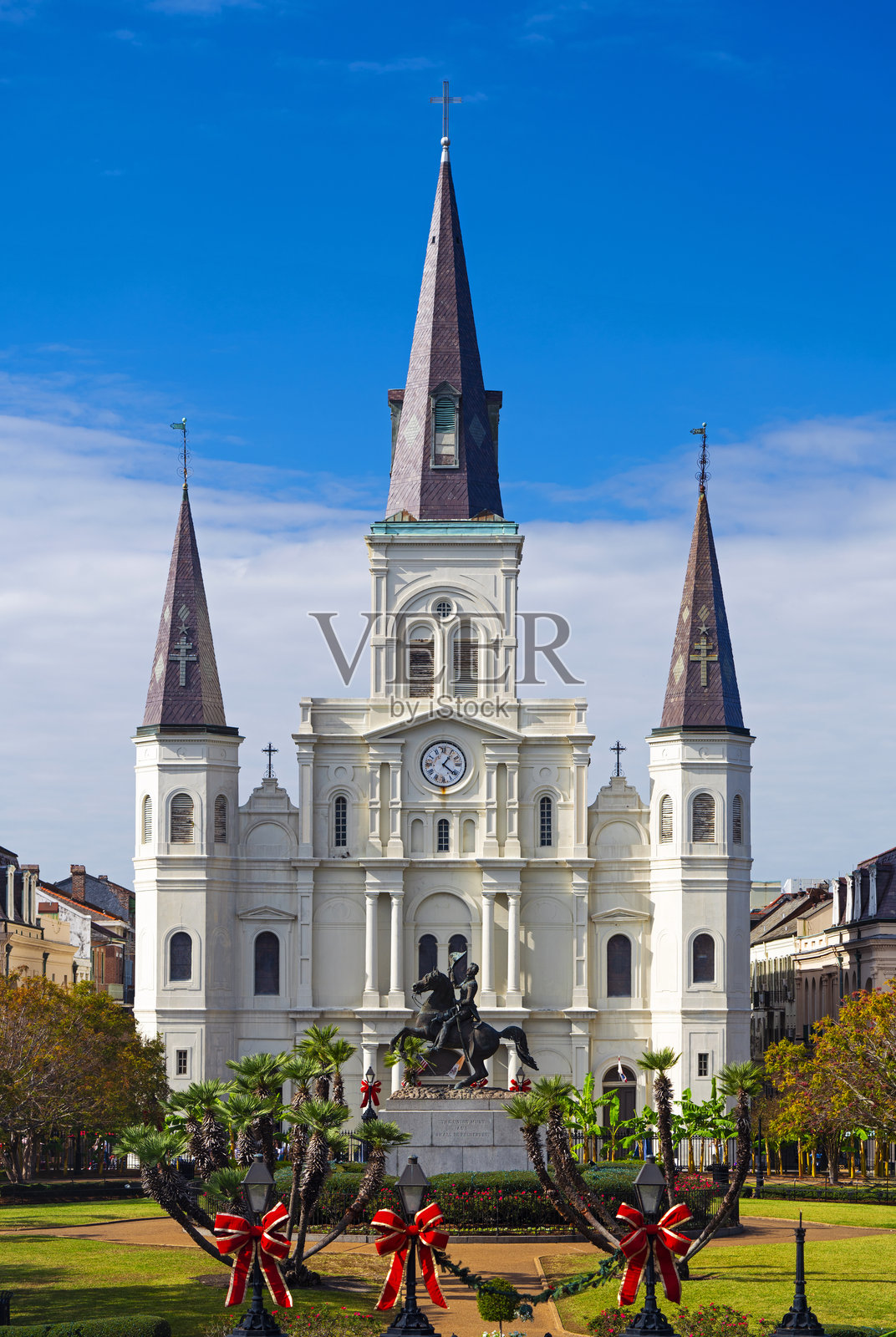 路易斯安那州新奥尔良的杰克逊广场照片摄影图片