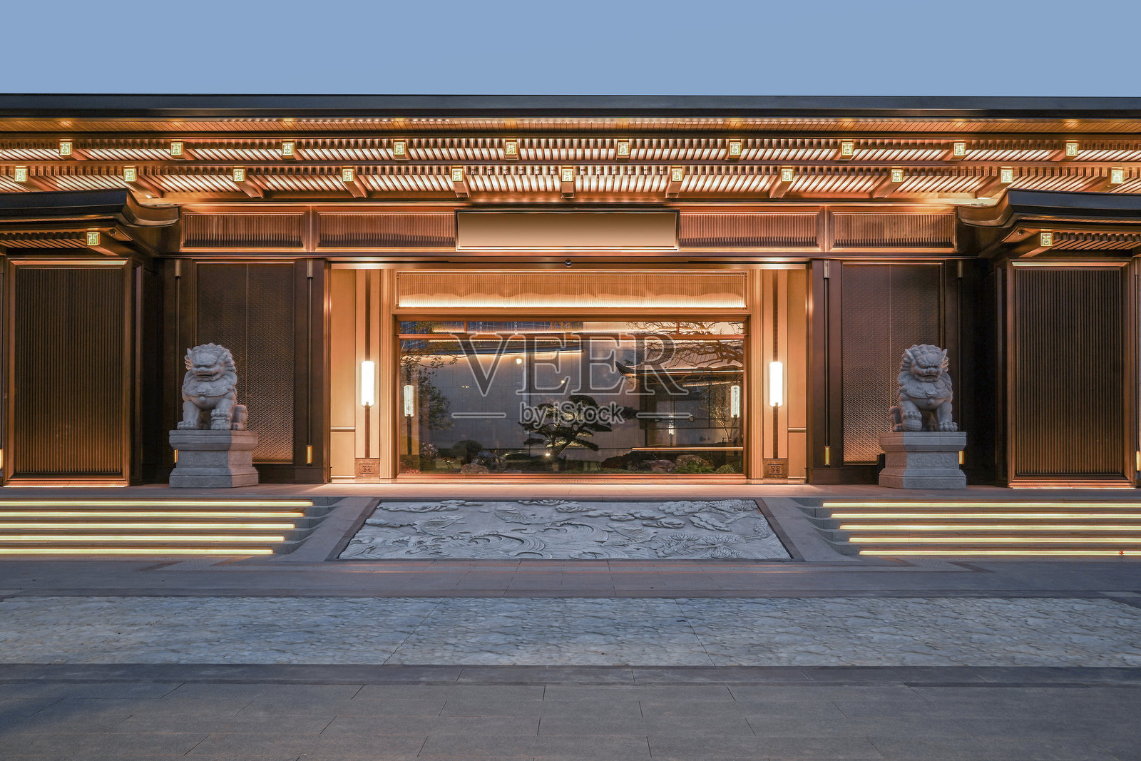 售楼部大门照片摄影图片