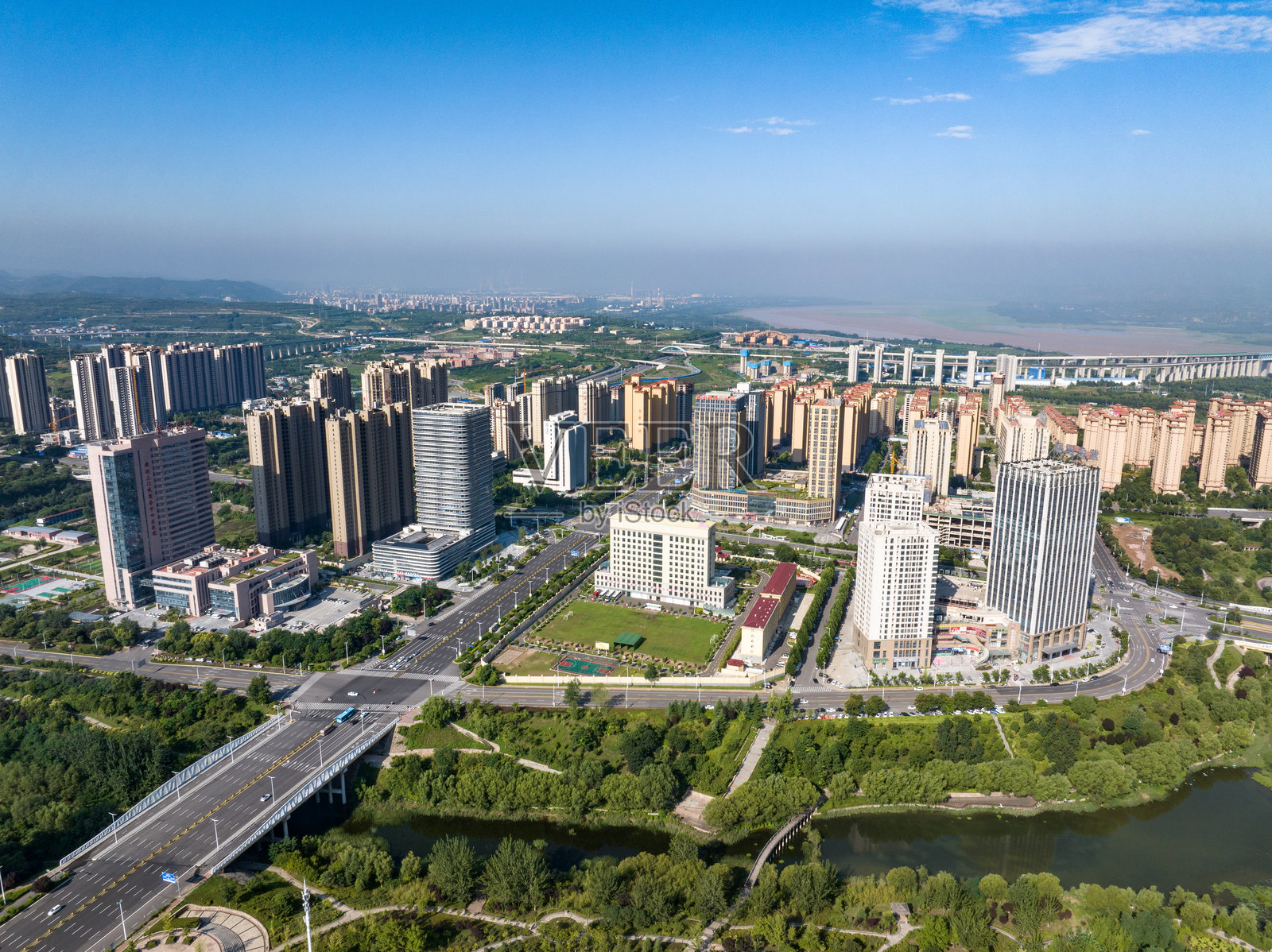 河南三门峡市城市风光照片摄影图片