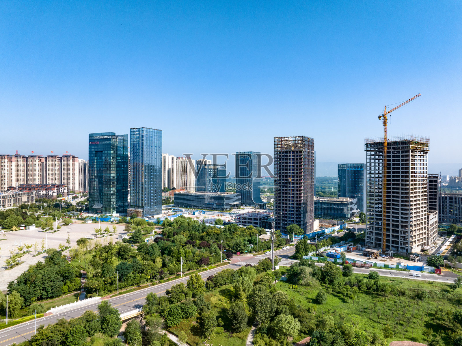 河南三门峡市城市风光照片摄影图片