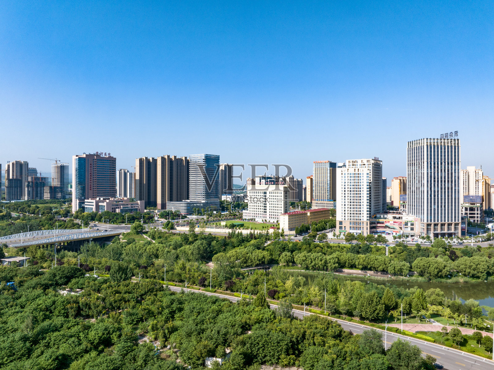 河南三门峡市城市风光照片摄影图片