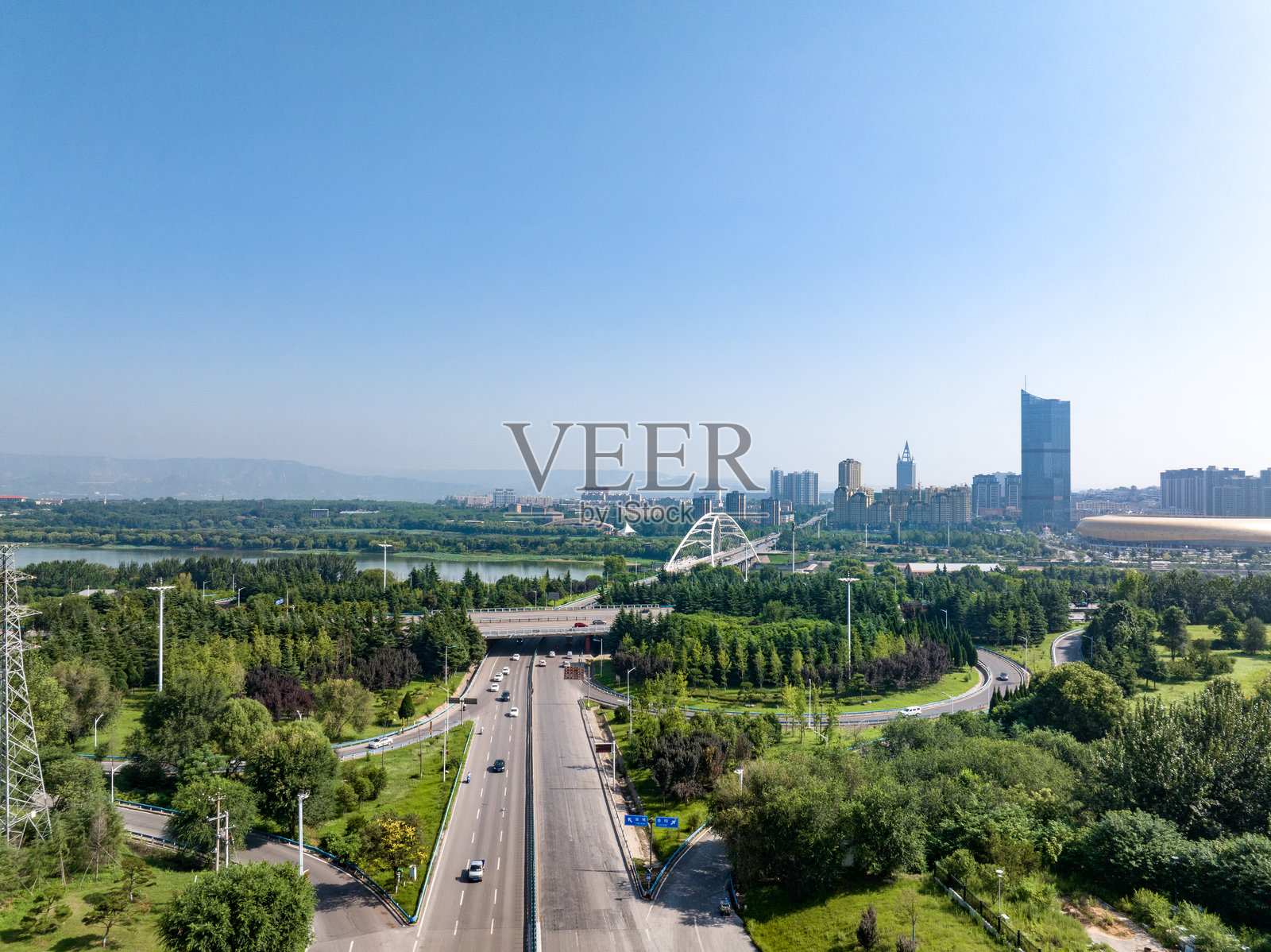 河南三门峡市城市风光照片摄影图片