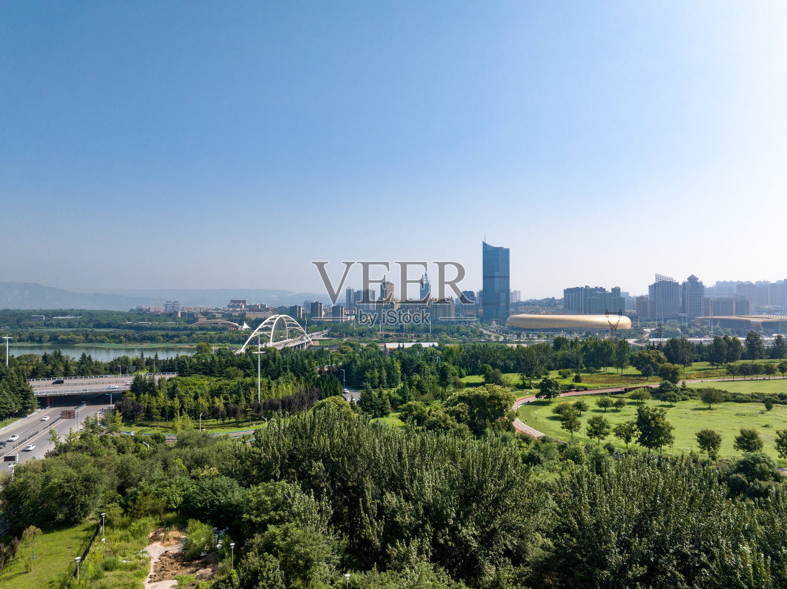 河南三门峡市城市风光照片摄影图片