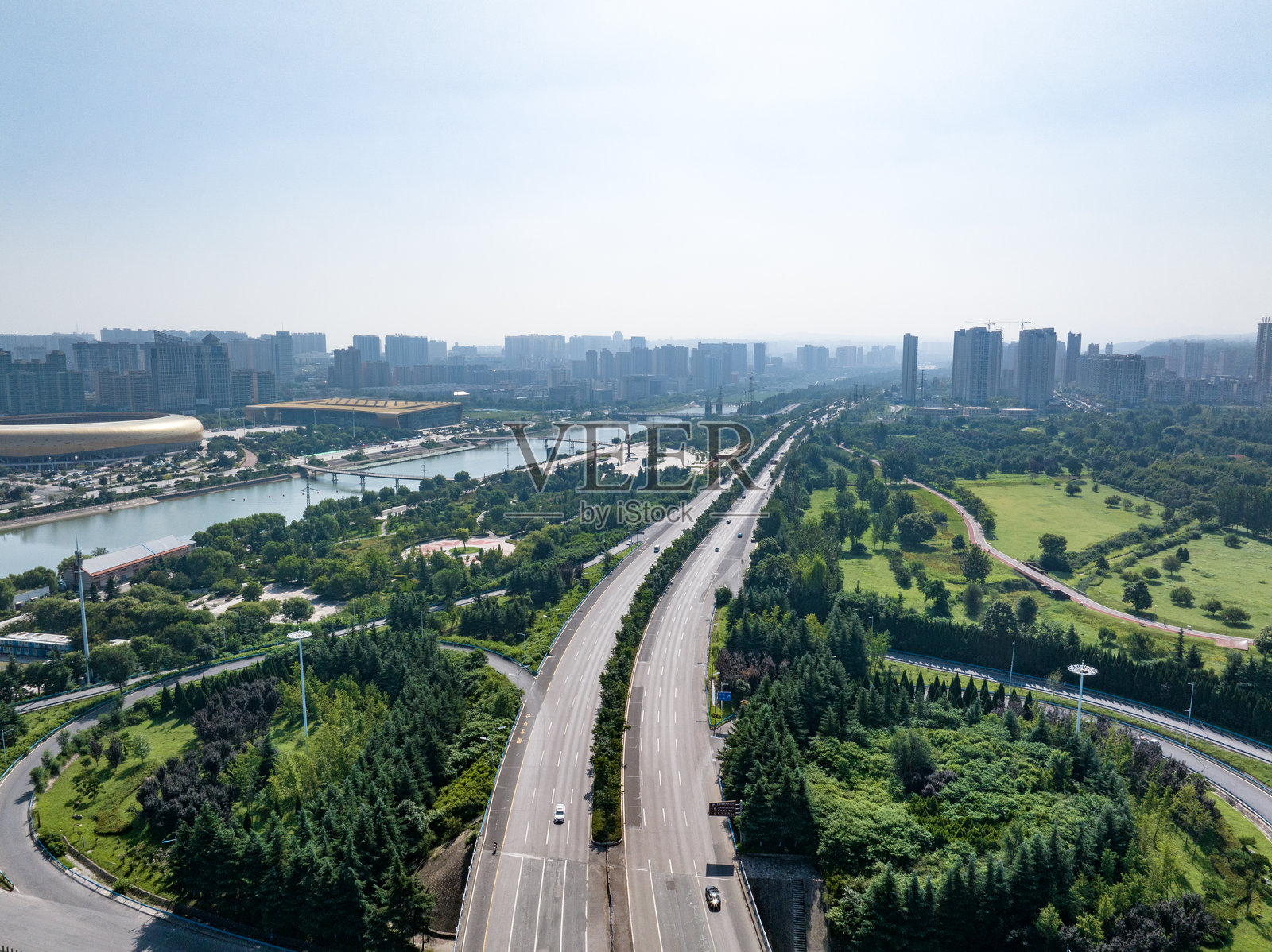 河南三门峡市城市风光照片摄影图片