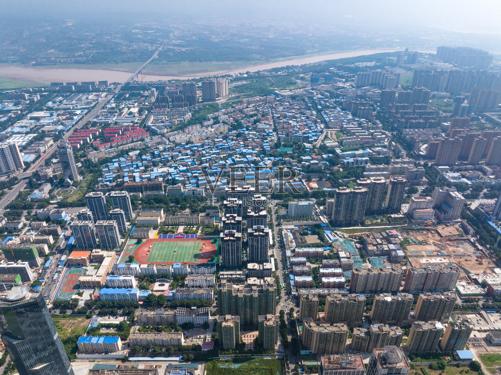 河南三门峡市城市风光照片摄影图片