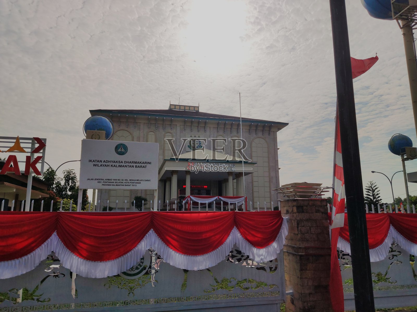 西加里曼丹高级检察院照片摄影图片