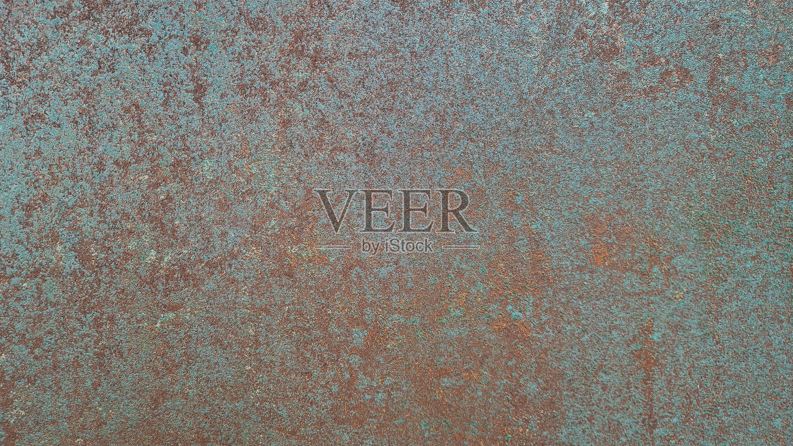 锈蚀的金属表面有铜绿纹理和氧化照片摄影图片