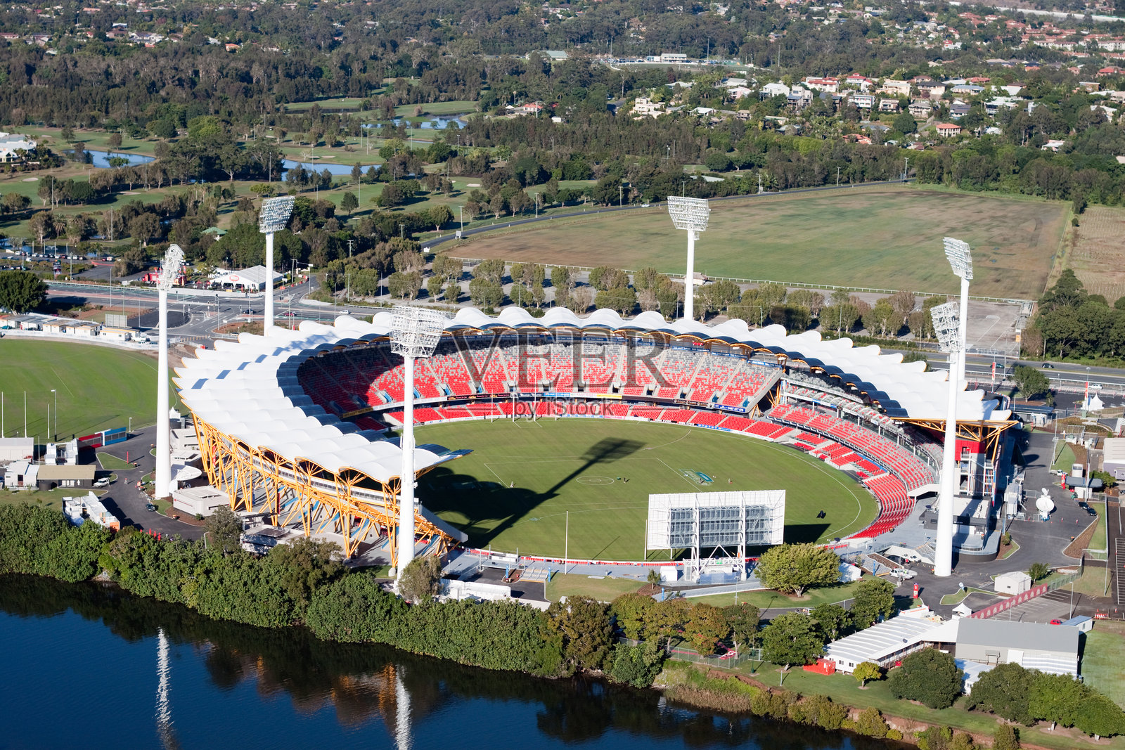 澳大利亚黄金海岸的Metricon体育场照片摄影图片