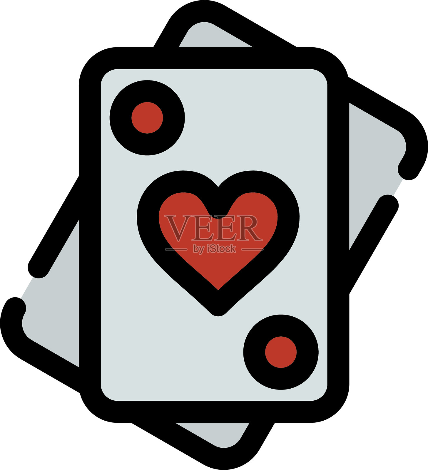 扑克牌图标插画图片素材