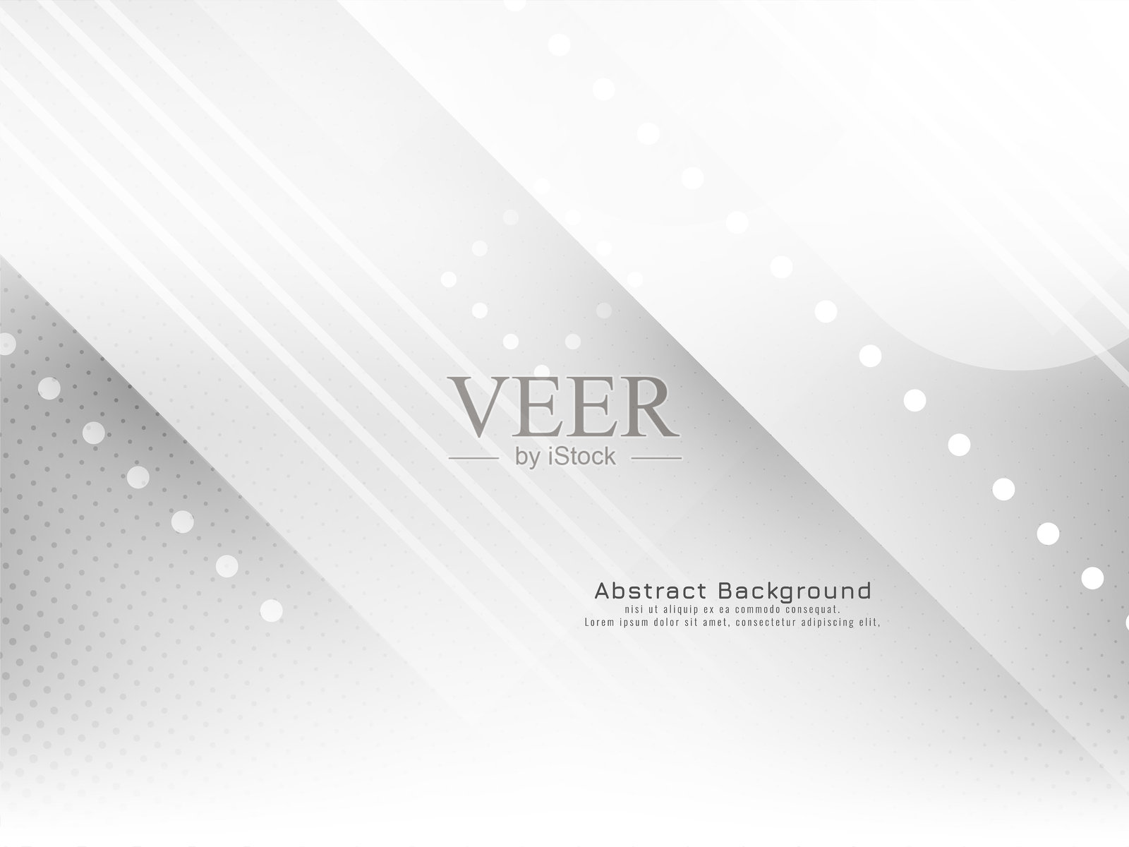 优雅明亮的几何条纹风格白色背景插画图片素材