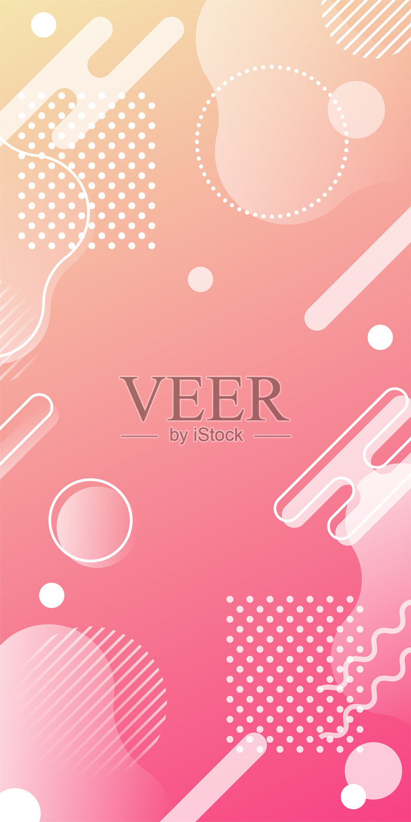 彩色和流行的背景插图插画图片素材