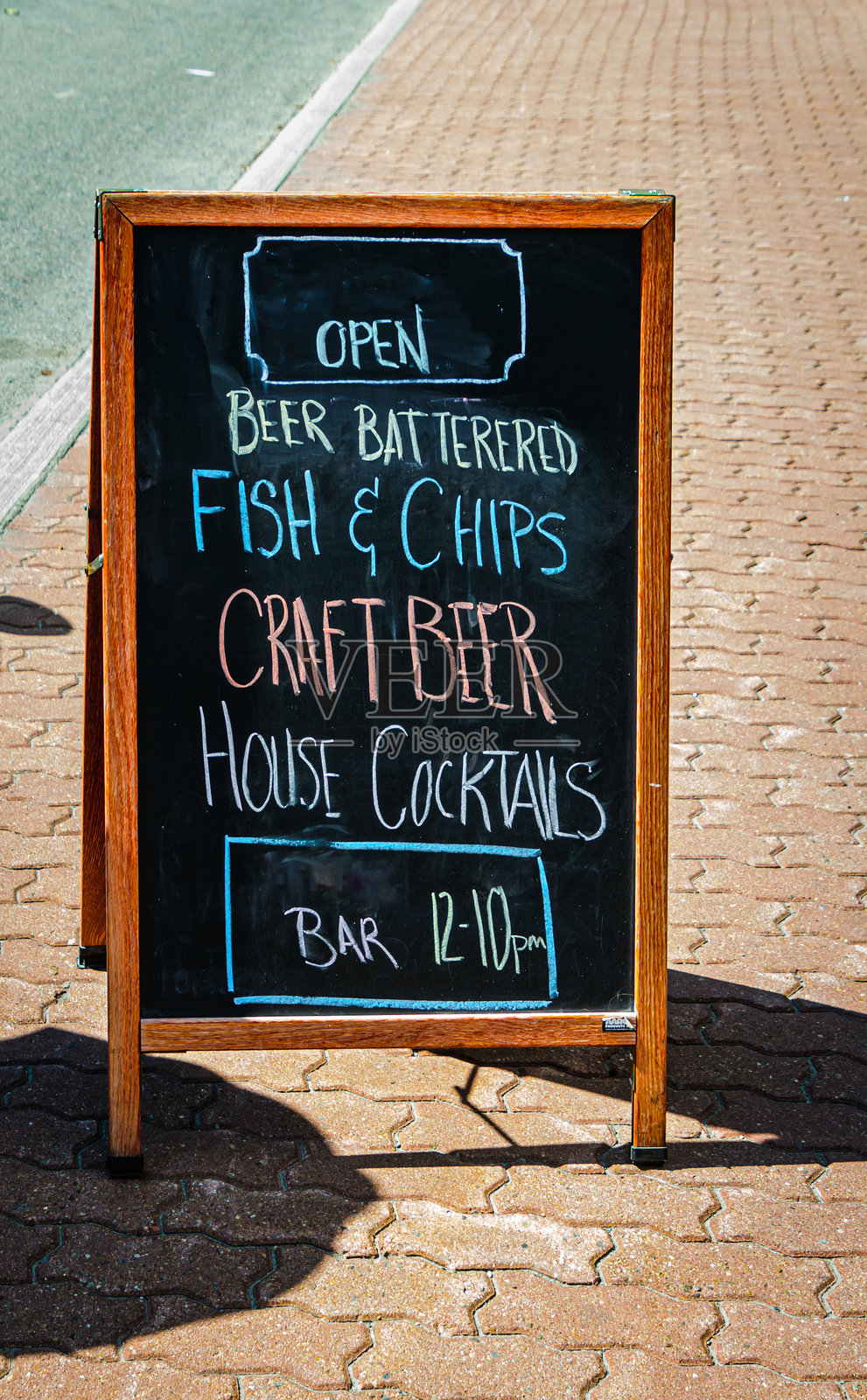咖啡厅黑板菜单照片摄影图片