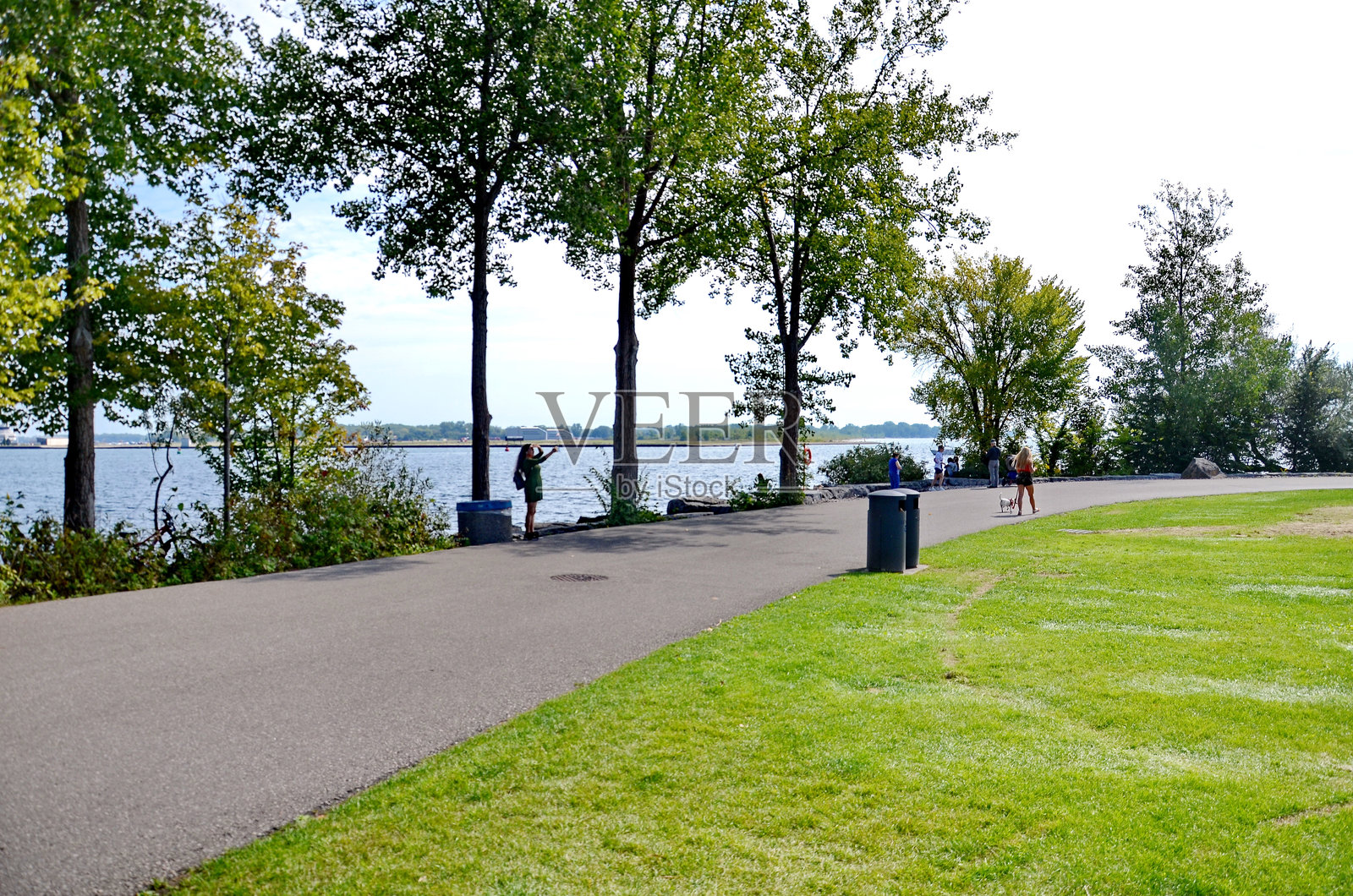 位于安大略广场东岛的Trillium公园。照片摄影图片