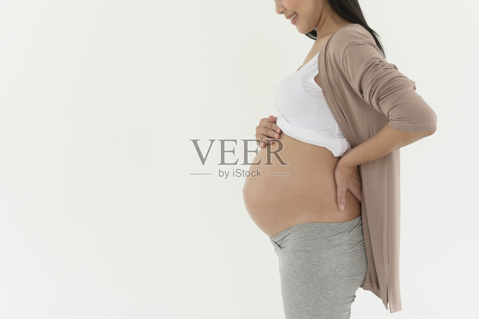 美丽孕妇肖像孕妇概念照片摄影图片