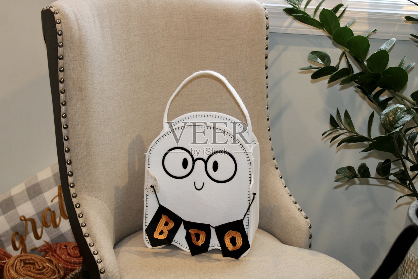 不给糖就捣蛋的袋子照片摄影图片