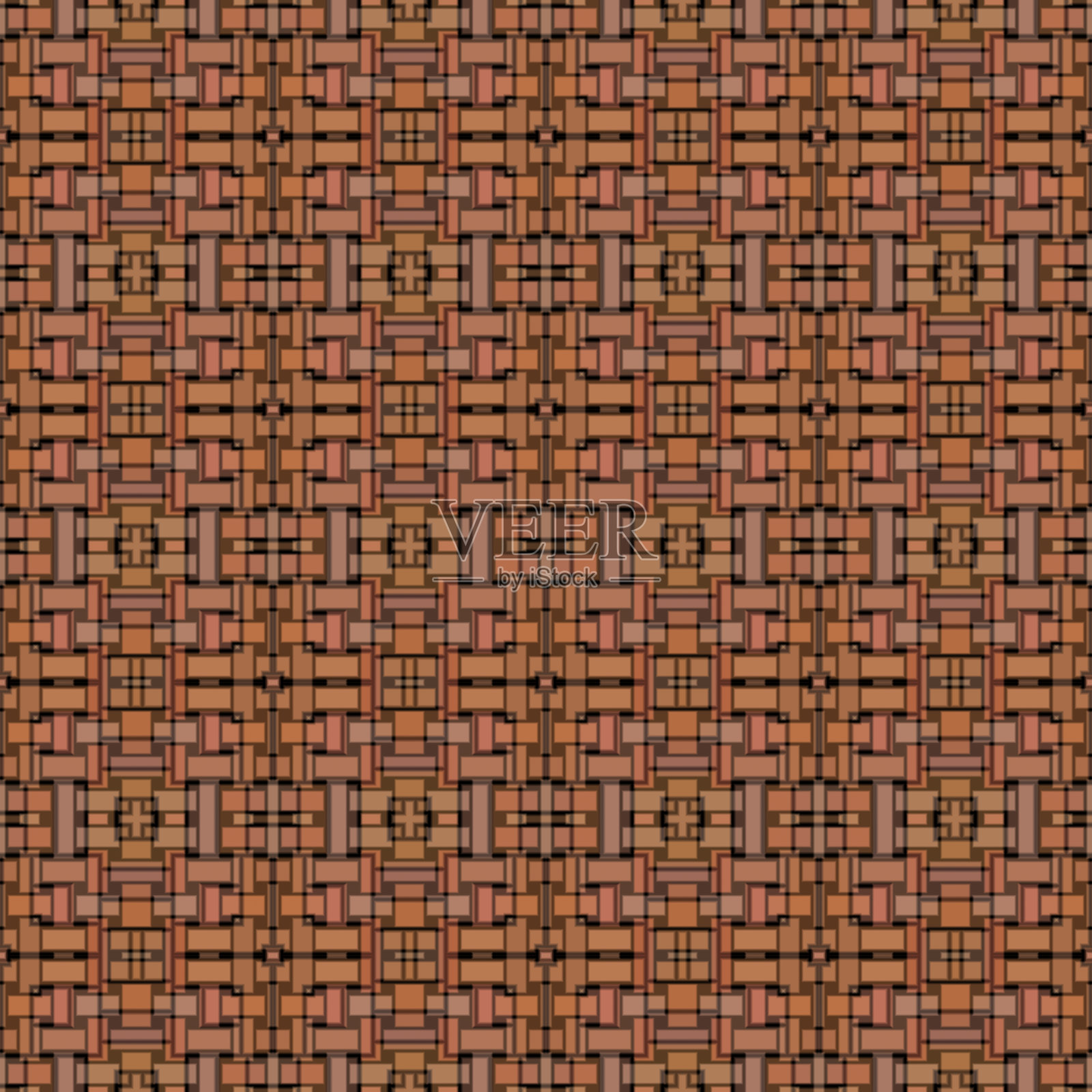 无缝模式。抽象的无缝背景。抽象纹理无缝图案。光栅插图。插画图片素材