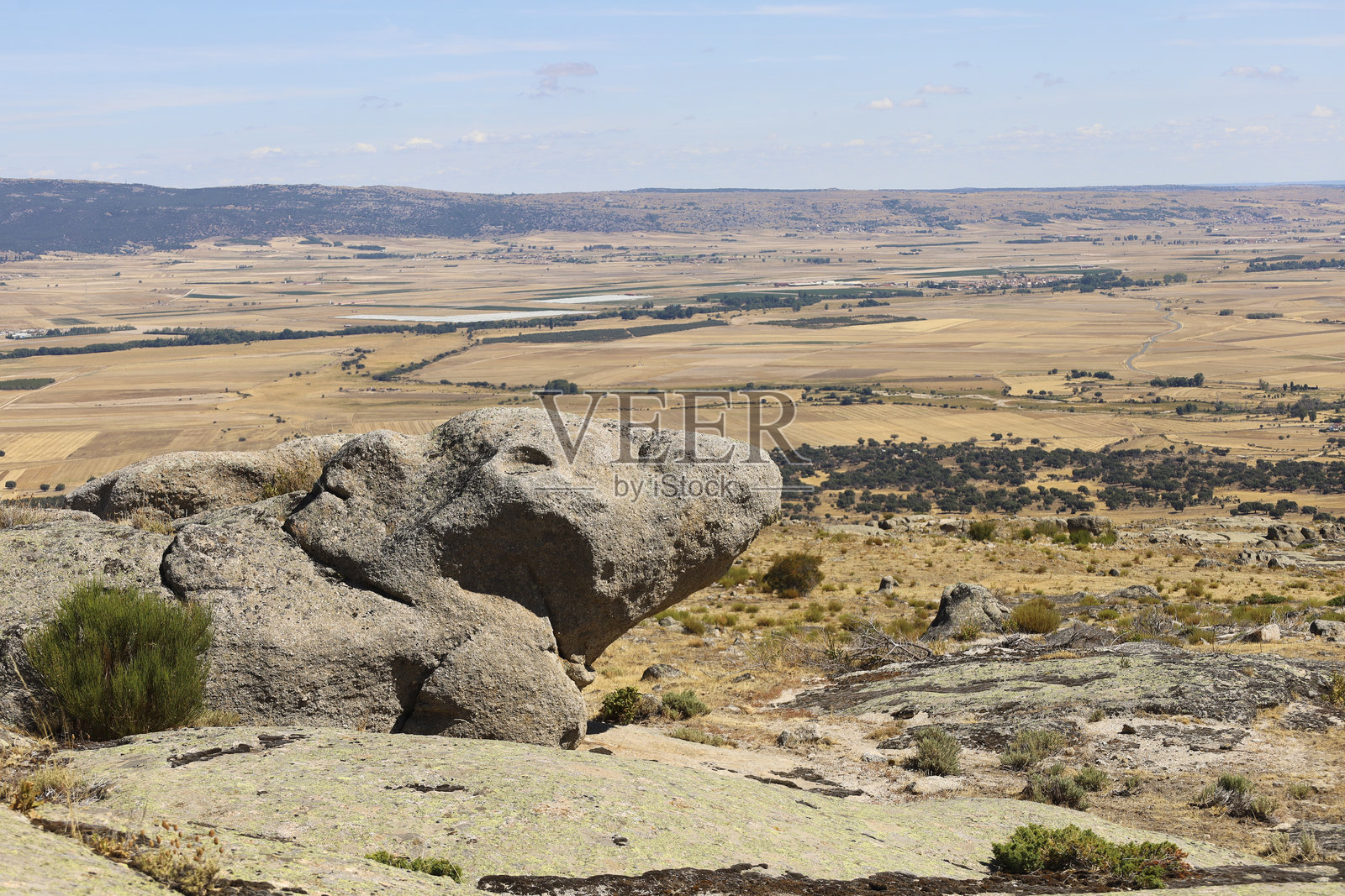 位于塞拉德拉帕拉梅拉的凯尔特人定居点乌拉卡堡照片摄影图片