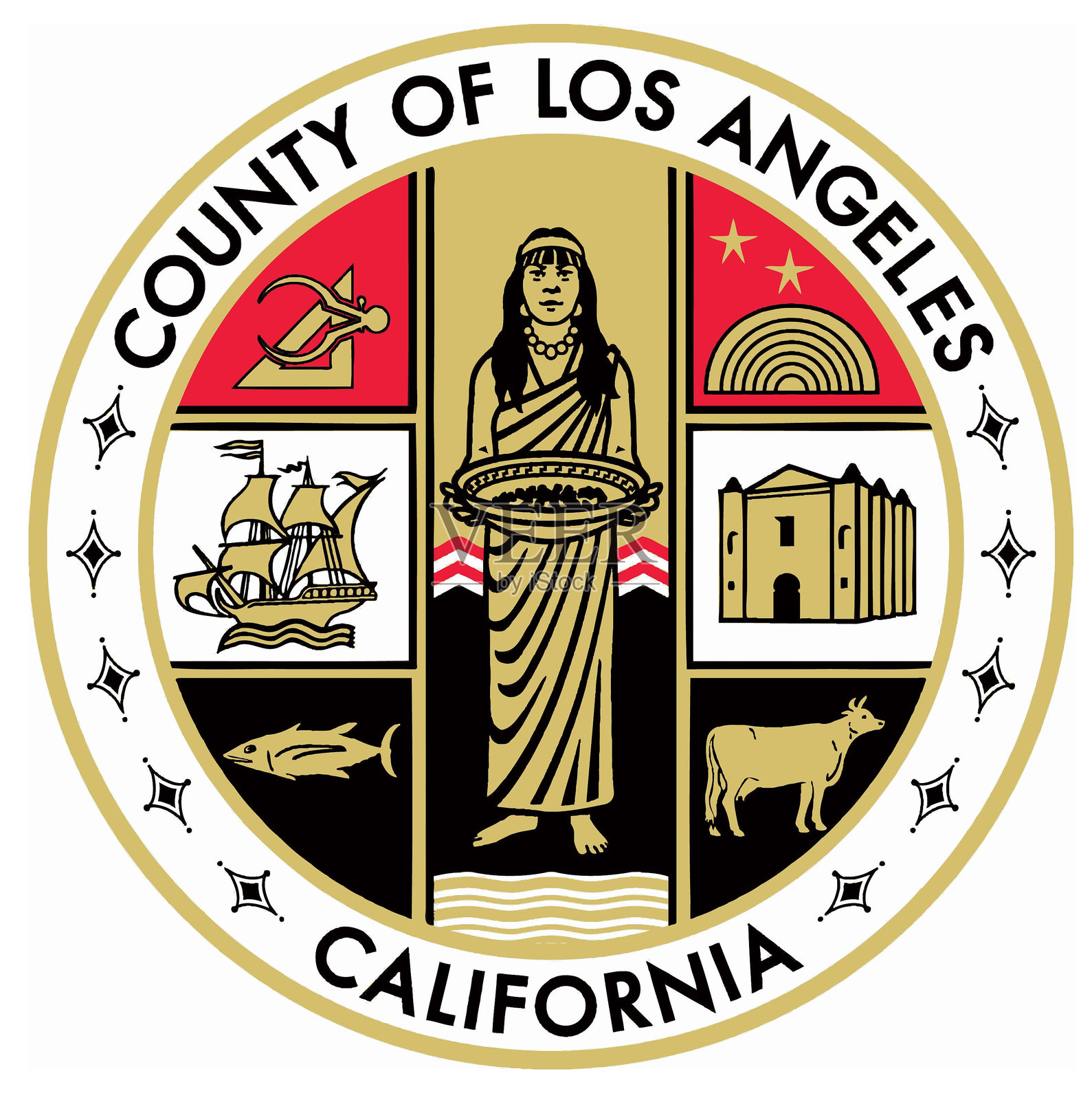 会徽是美国洛杉矶市的标志