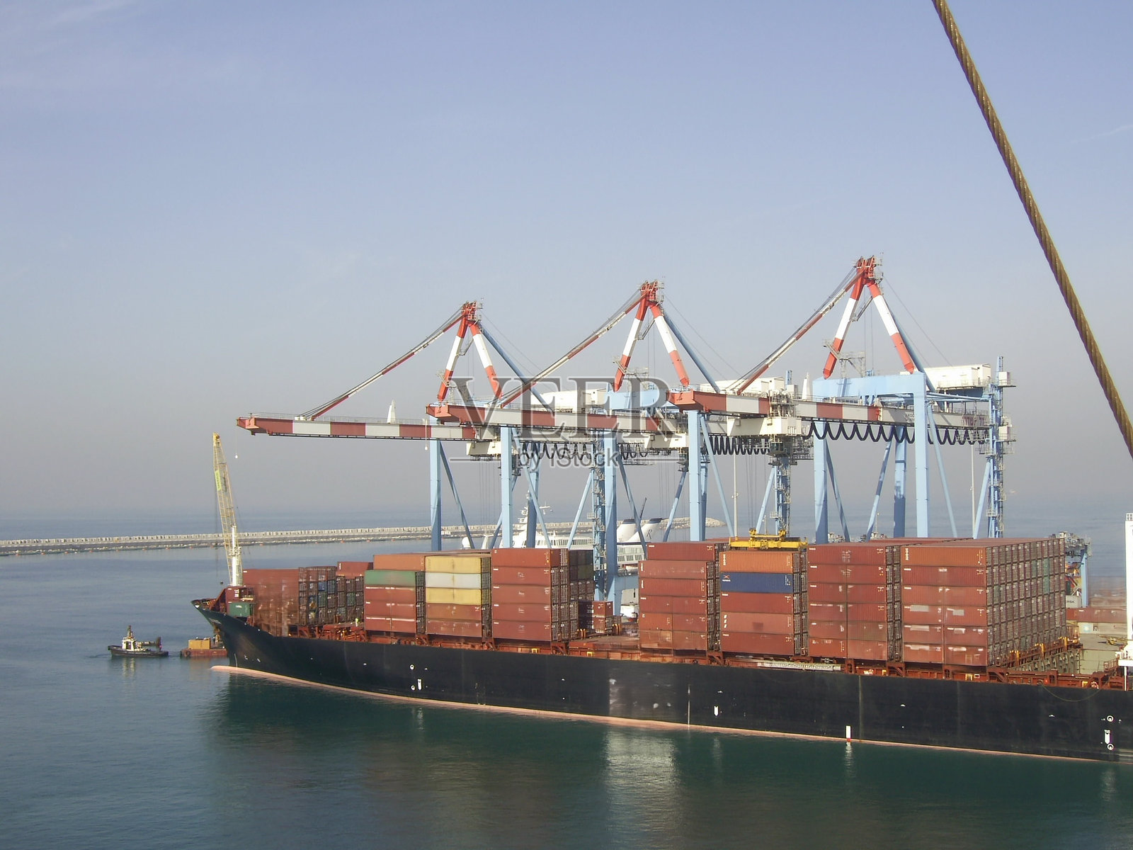 阿什杜德港口，以色列照片摄影图片