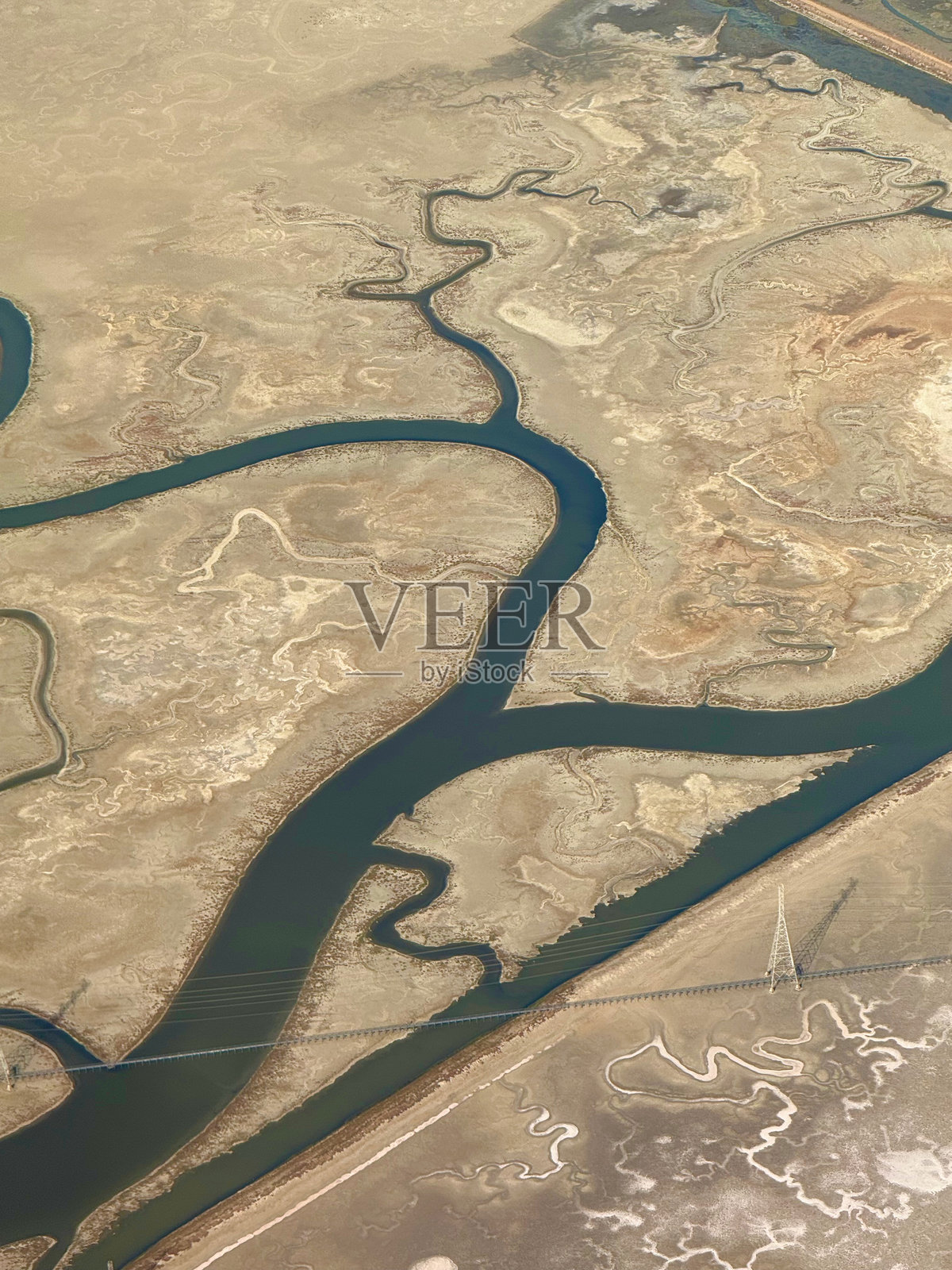 旧金山湾盐池照片摄影图片