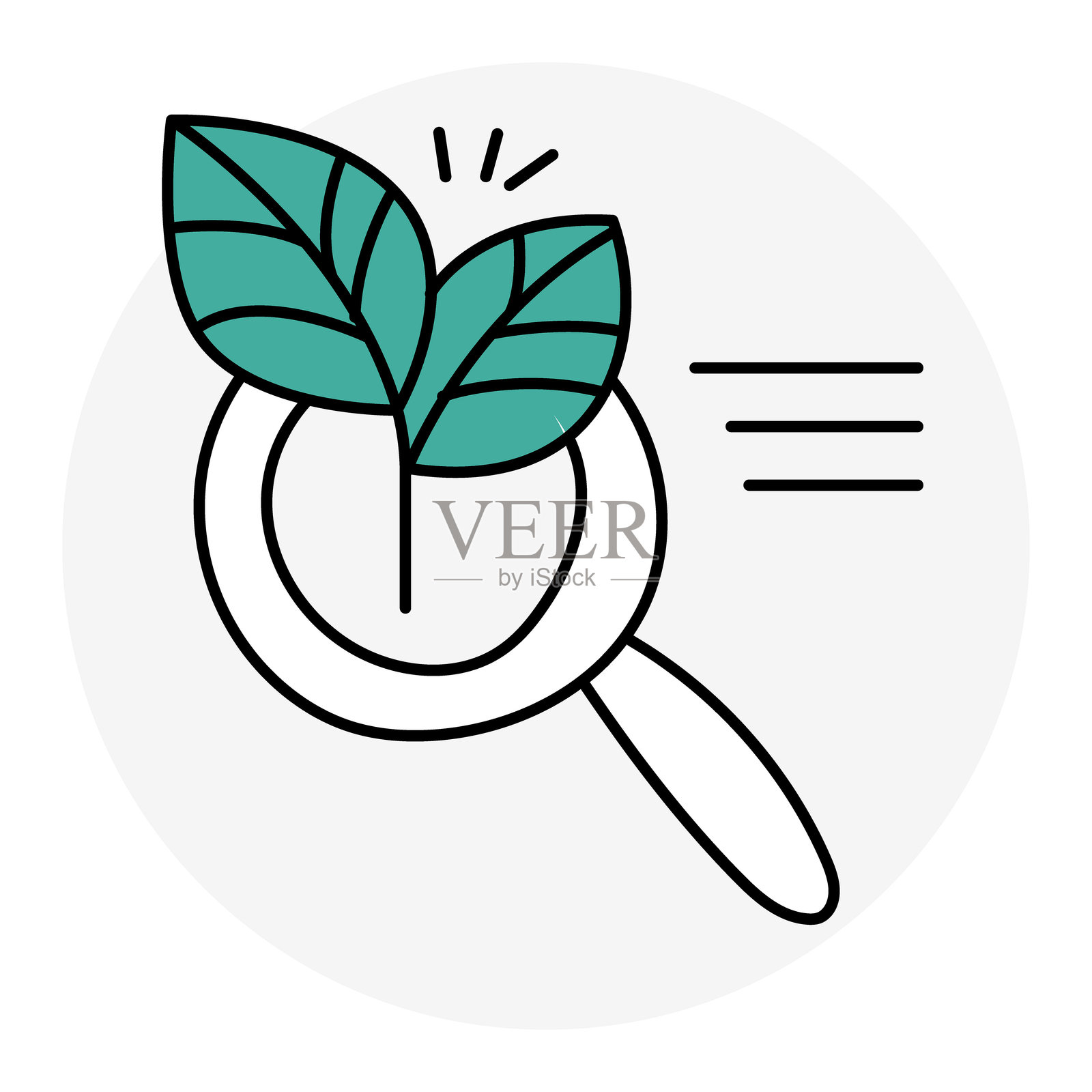 有机搜索图标设计。代表SEO。搜索引擎。流量。市场营销。JPG图像。插画图片素材