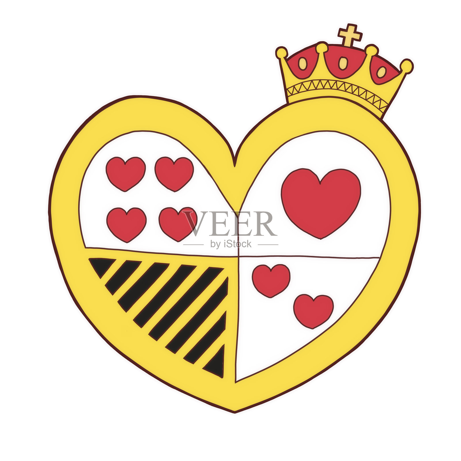 爱丽丝梦游仙境插画图片素材