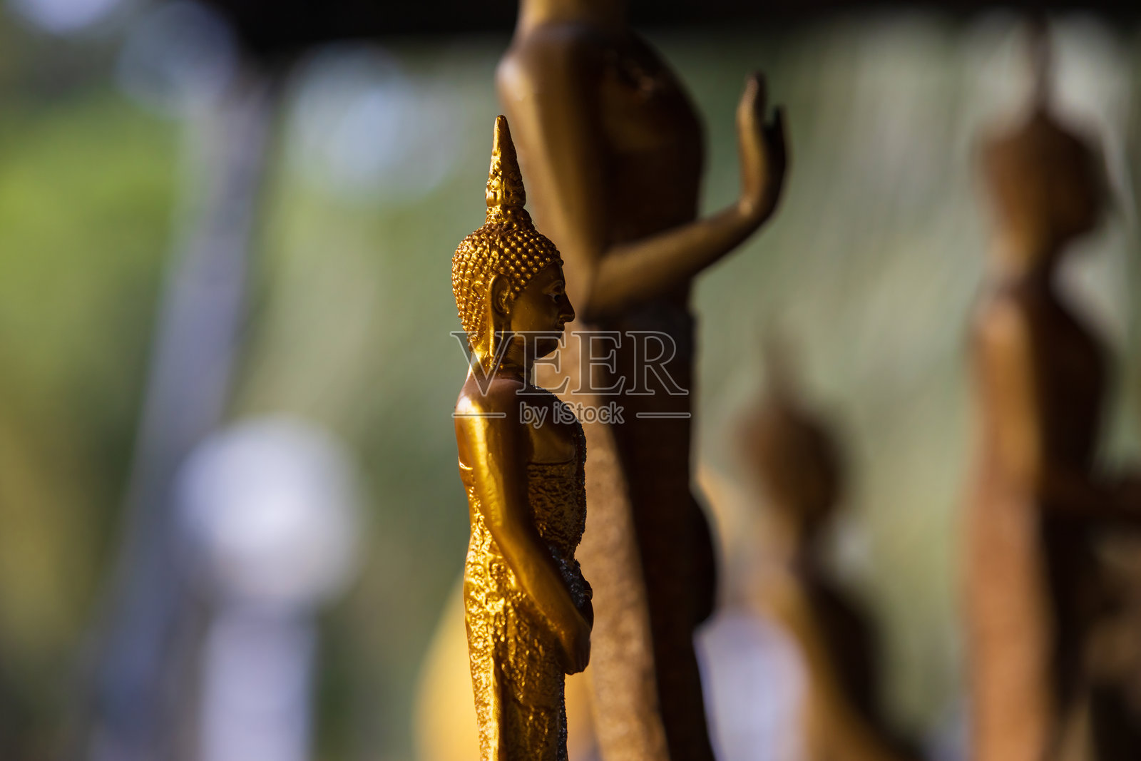 青铜佛像，泰国照片摄影图片