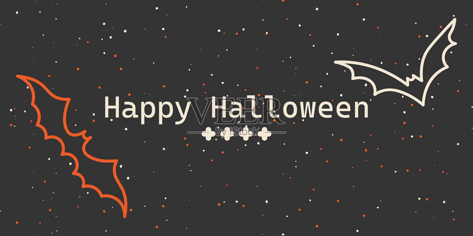 现代万圣节时髦的嬉皮70年代背景。抽象秋季设计与图形元素。新潮复古的迷幻风格。Y2k审美。插画图片素材