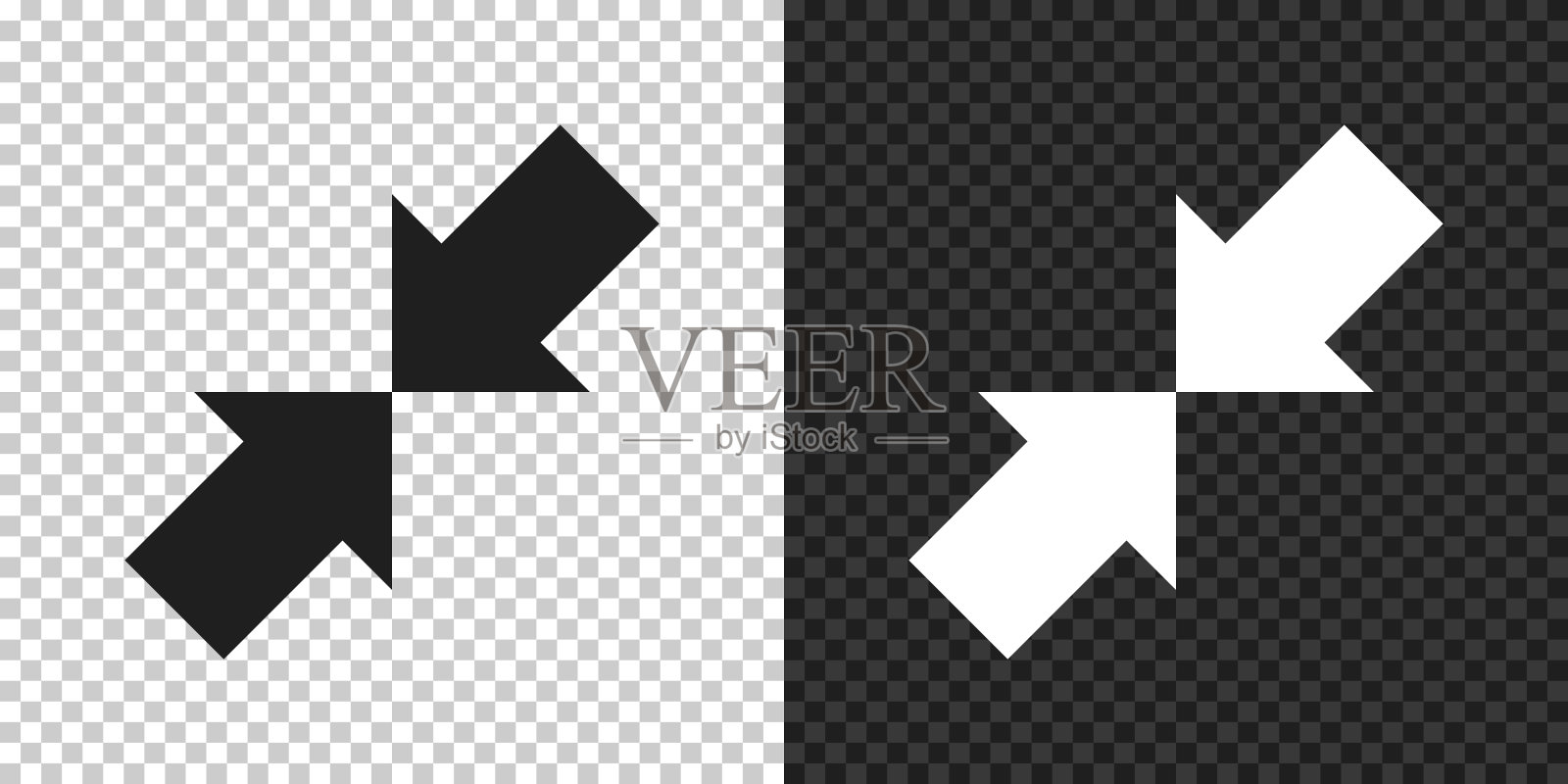 最小化。空白背景上的设计图标插画图片素材