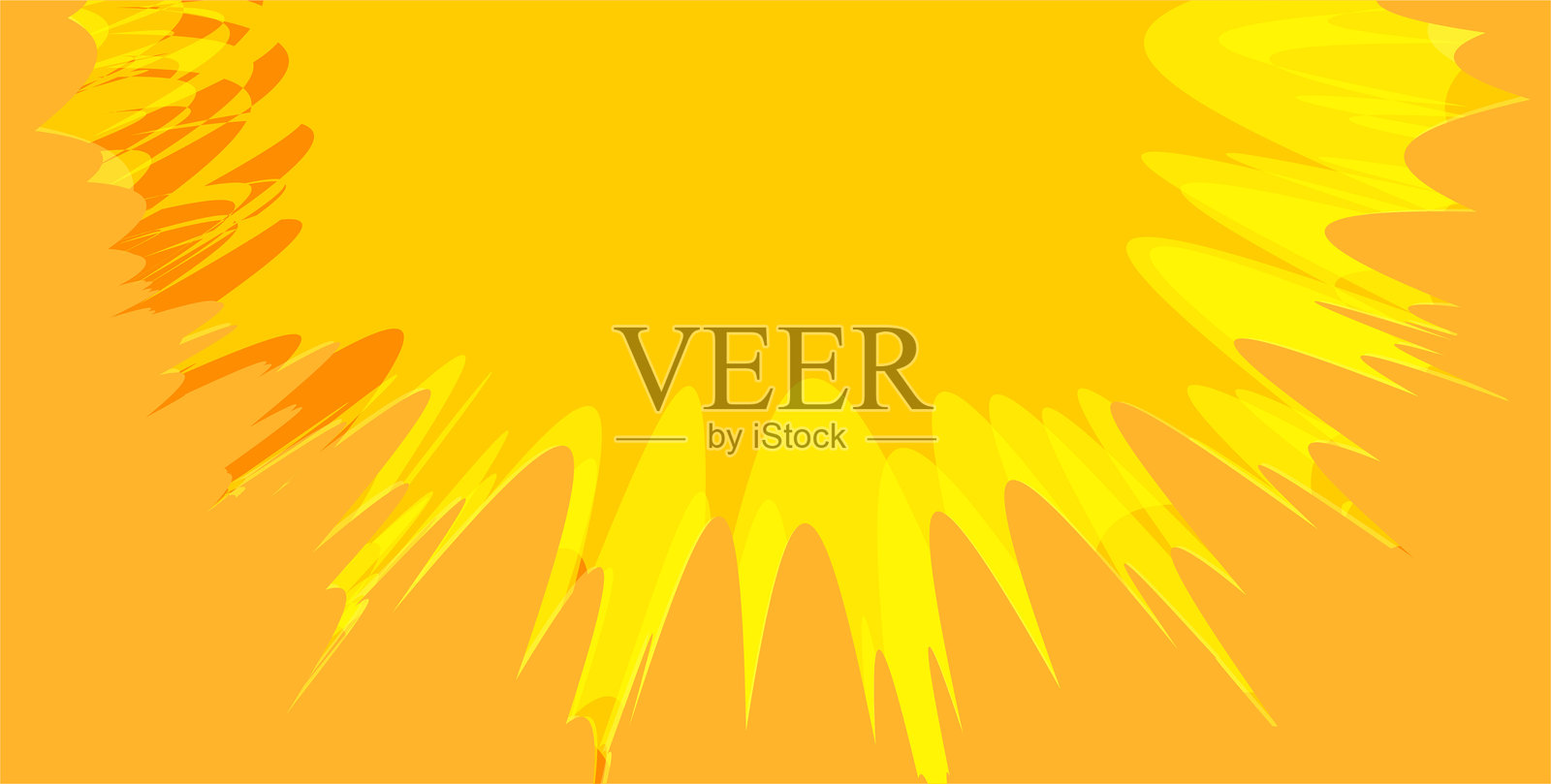 黄色图案背景。抽象黄色背景插画图片素材