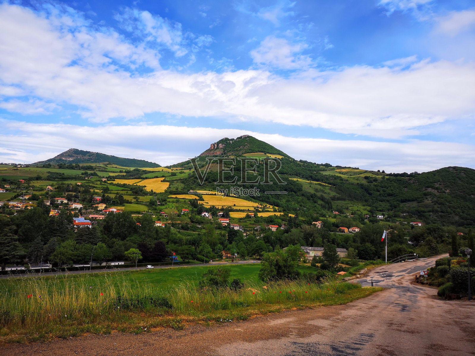 法国米洛公路照片摄影图片