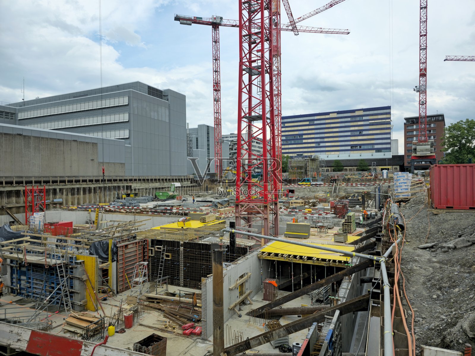 苏黎世正在建设中照片摄影图片