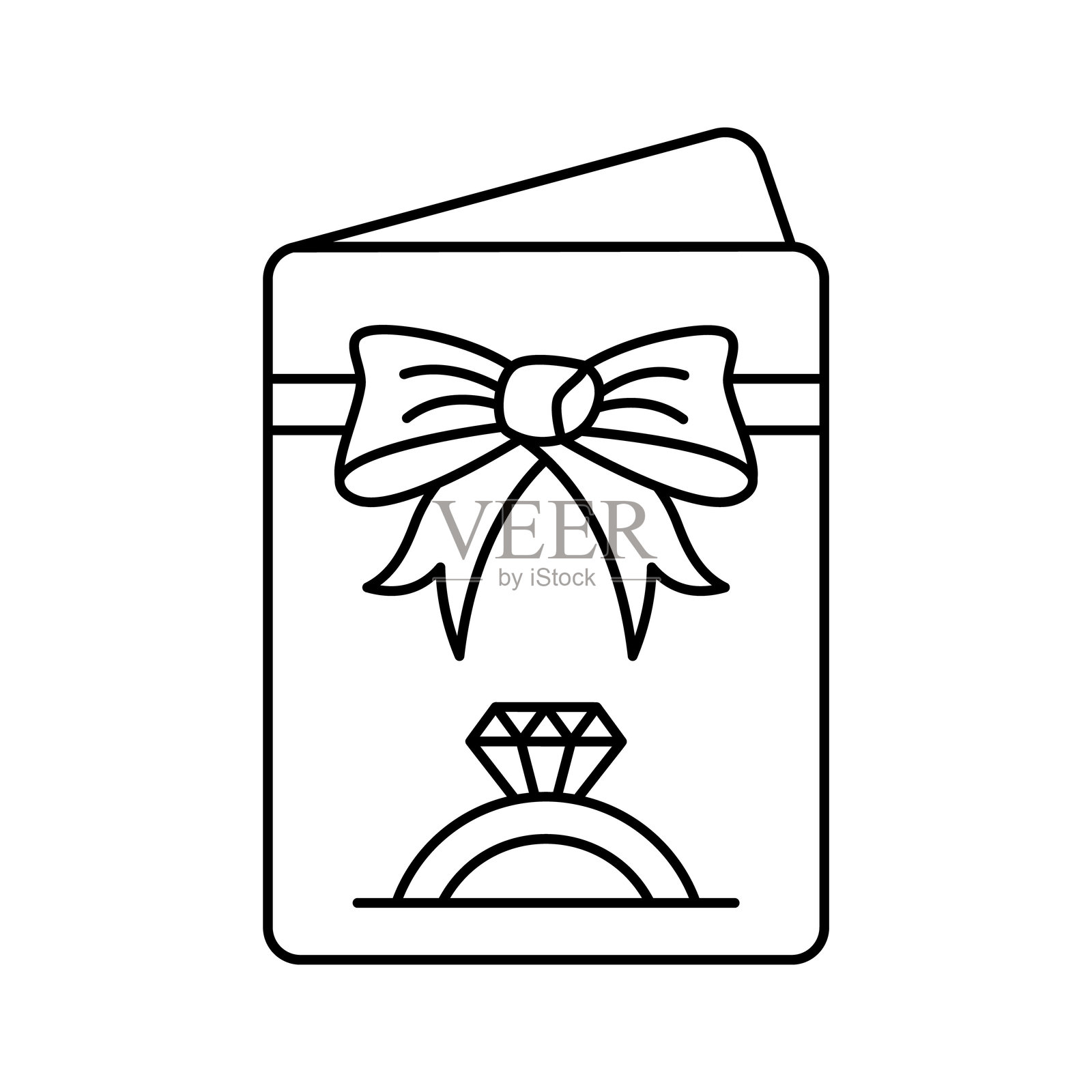 邀请卡插画图片素材