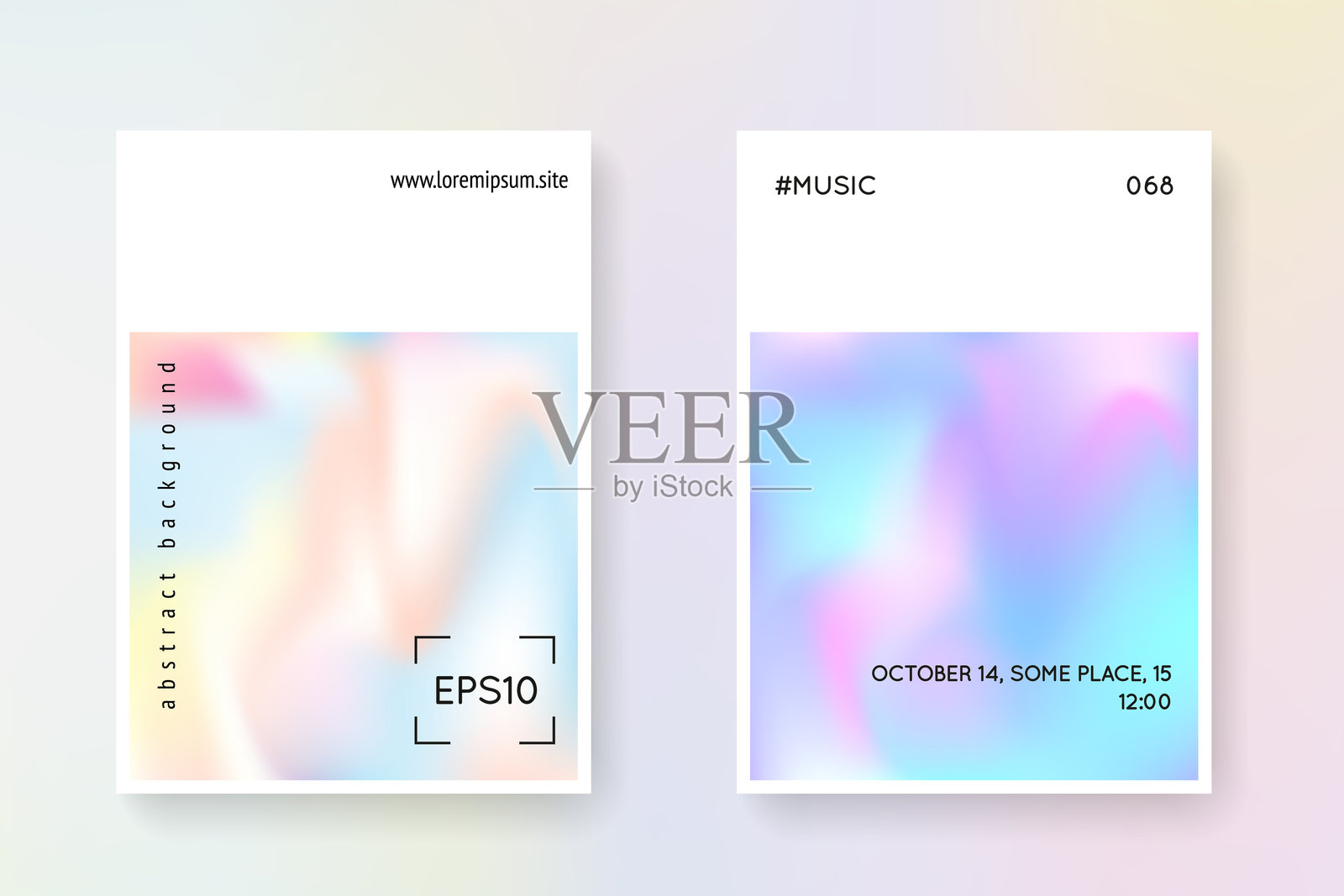 光芒四射的演示。塑料向量。亲笔的纹理。柔和的设计。彩色金属背景。光谱的模式。紫色渐变飞片。粉红色珠光呈现插画图片素材