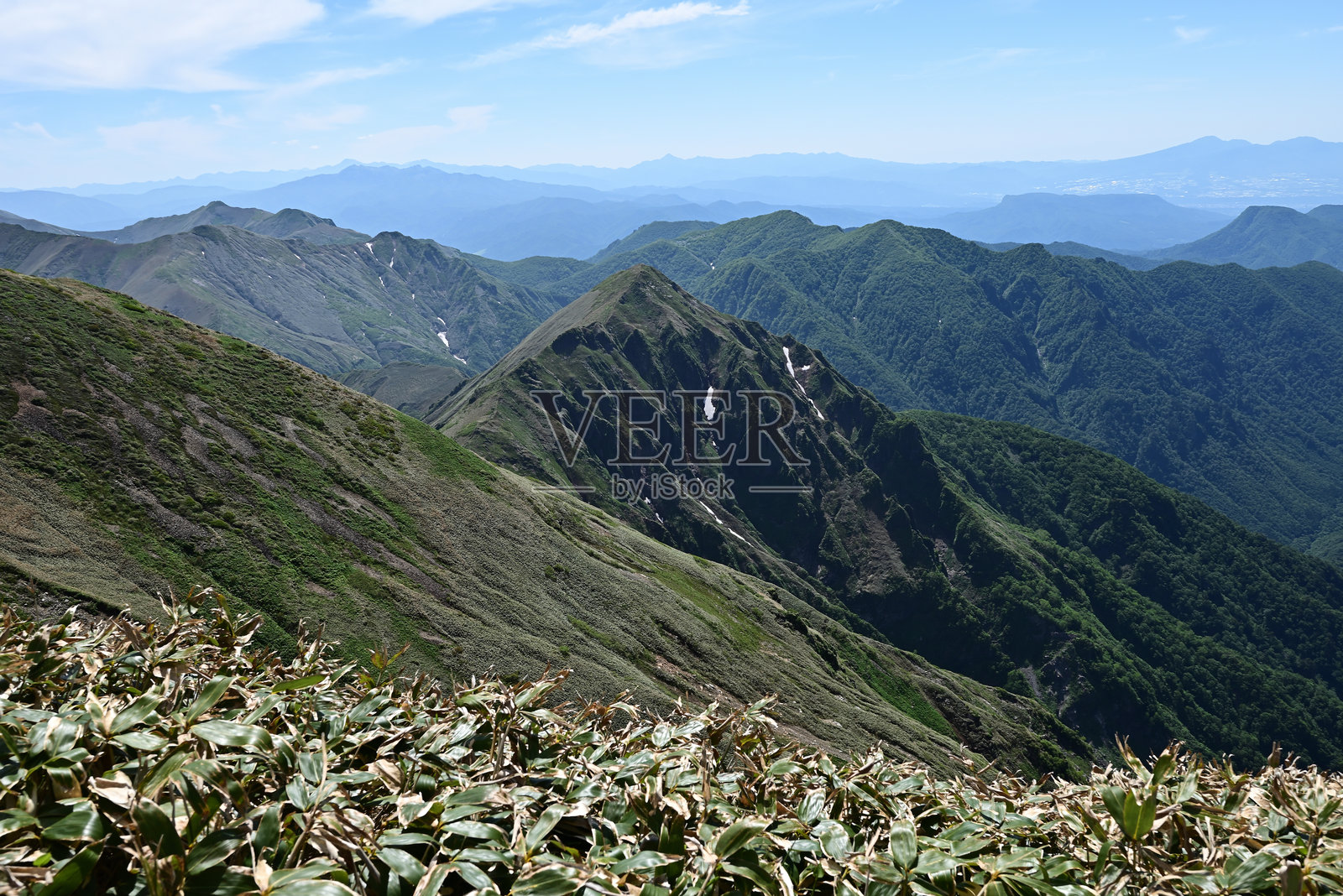 山。日本群马县的泰拉普尤和仙野仓照片摄影图片