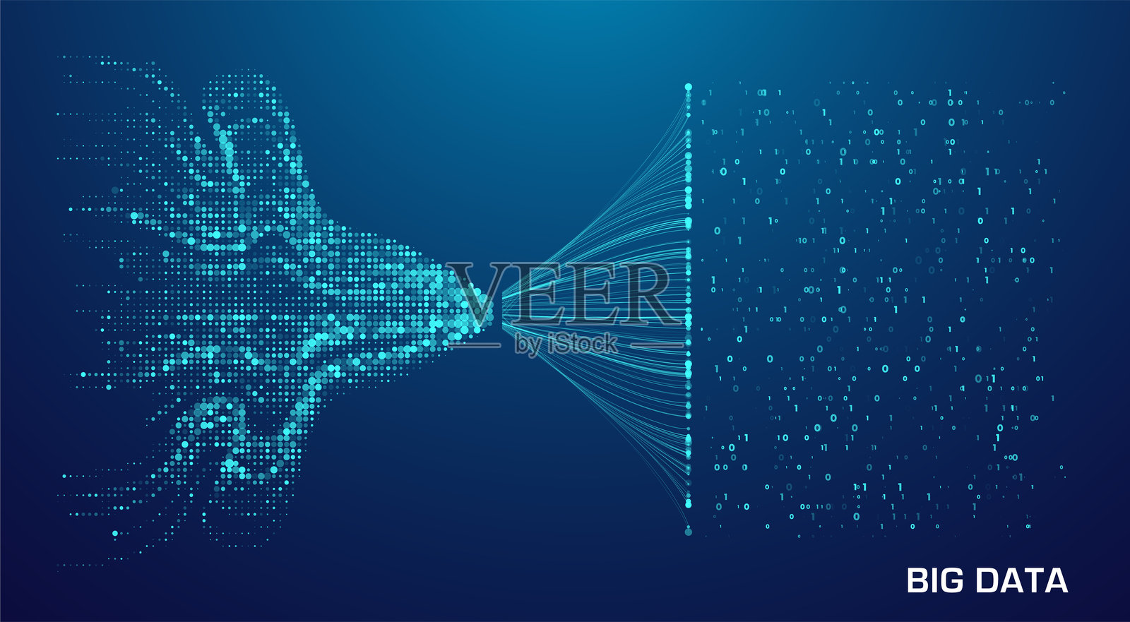 抽象信息图表可视化。插画图片素材