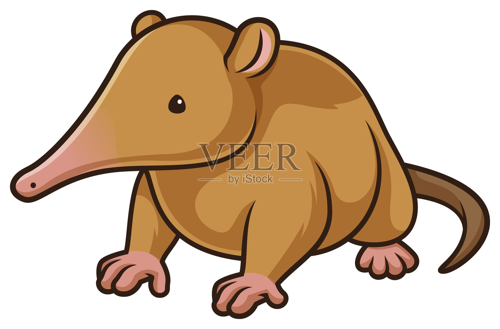 赤壁卡哇伊风格卡通中的伊斯帕尼奥兰索伦东插画图片素材