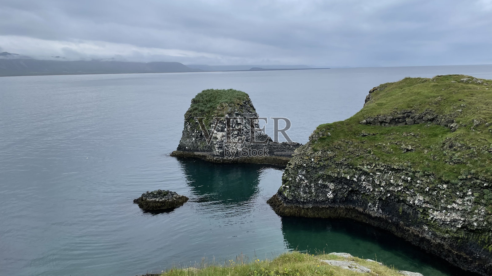 冰岛的旅游照片，典型的风景照片摄影图片