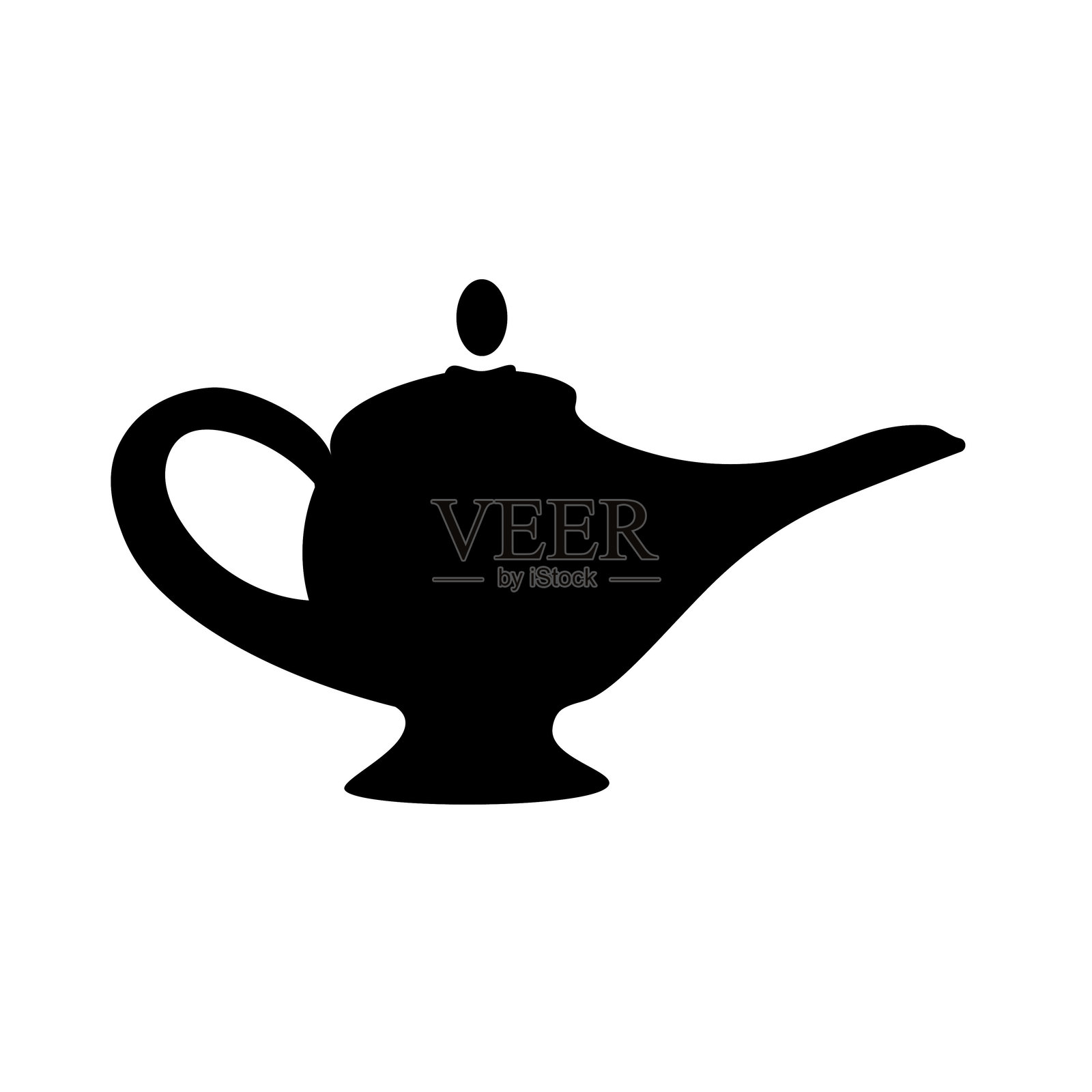 阿拉丁矢量灯图标图标图形隔离标志网页图标设计插画图片素材