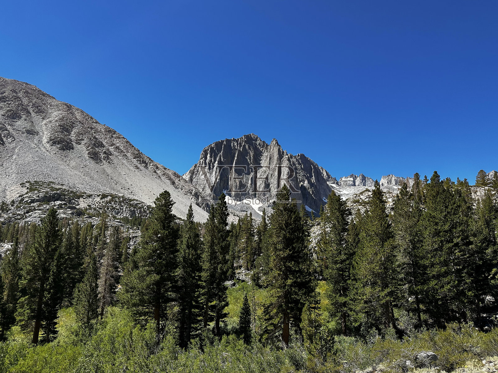 因约国家森林，约翰缪尔荒野，徒步旅行，主动娱乐，徒步旅行，岩石，山脉，美丽的风景美国加州，山地景观，森林，自然与山照片摄影图片
